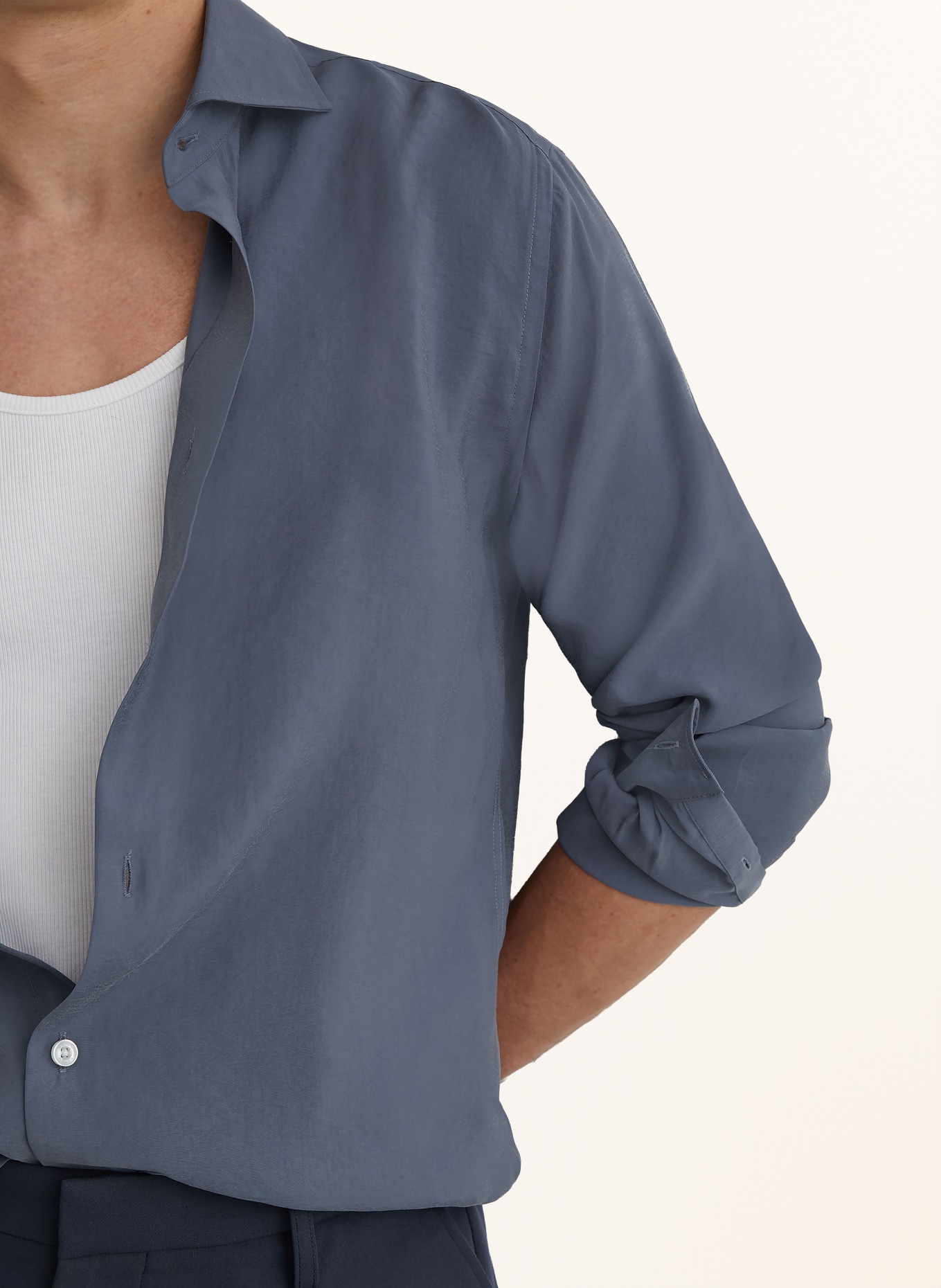 REISS Hemd OSCAR Regular Fit: BLAUGRAU