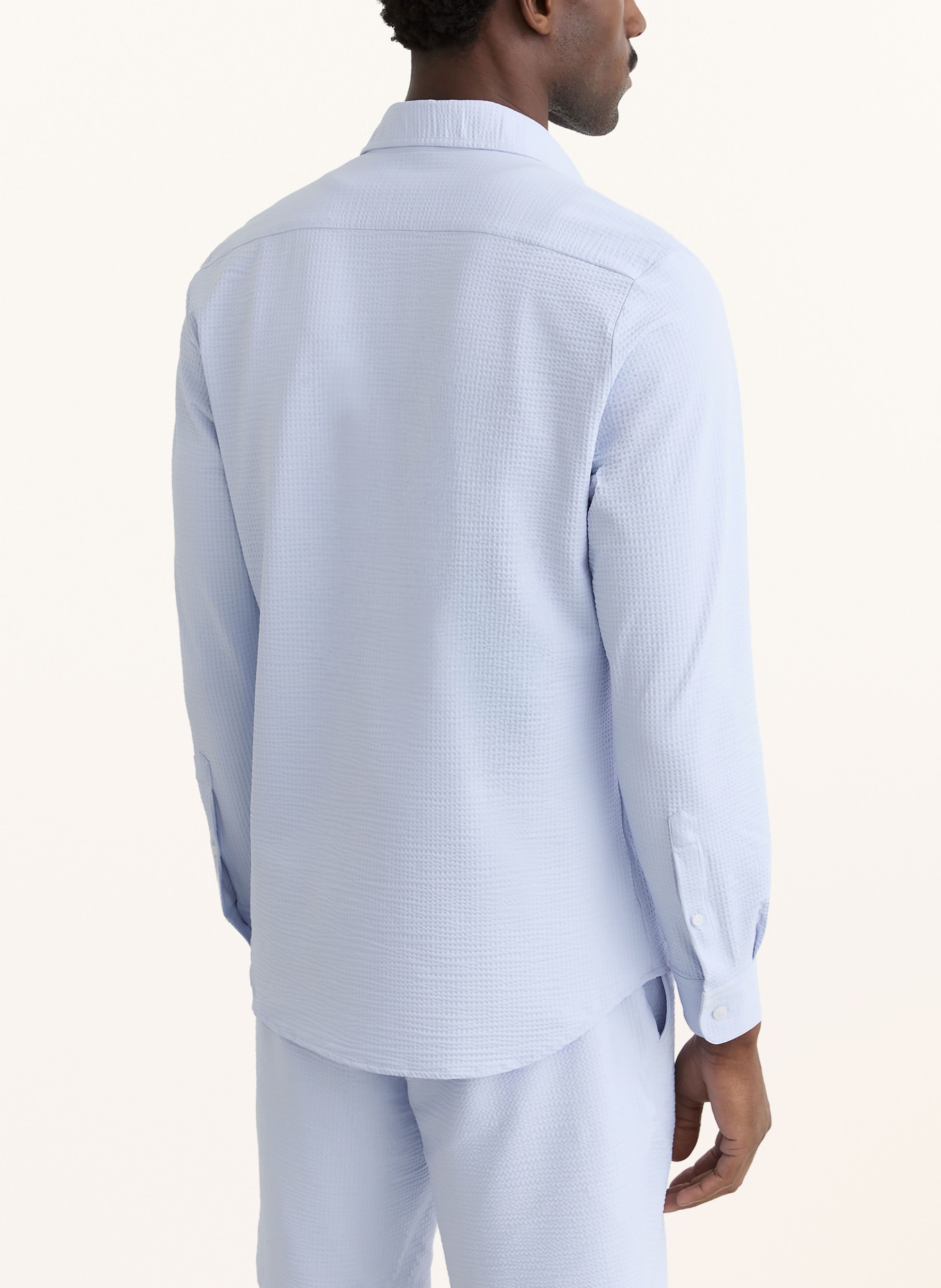 REISS Hemd SOLARKO Regular Fit: HELLBLAU