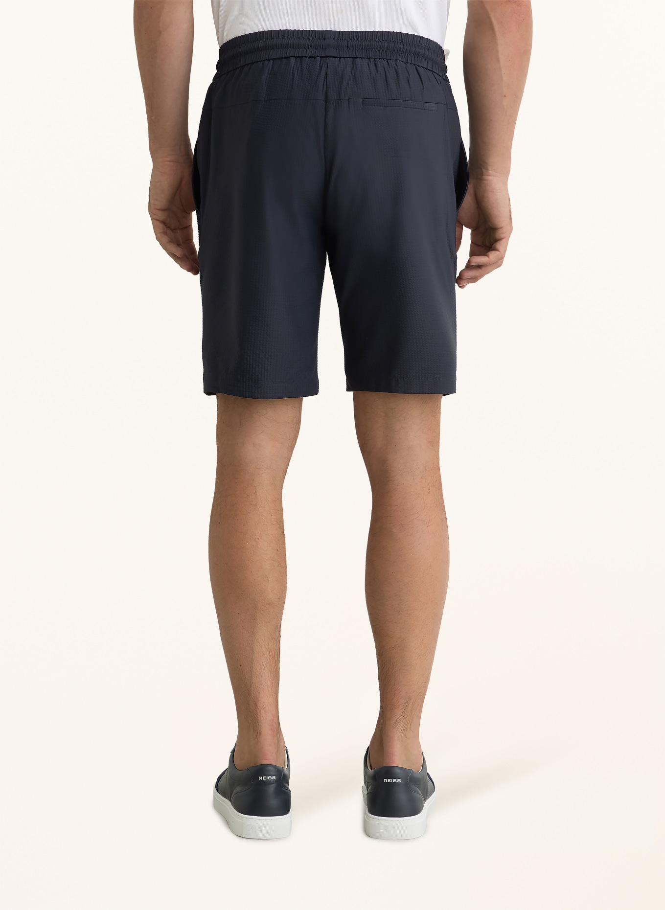 REISS Šortky AJAY: TMAVĚ MODRÁ