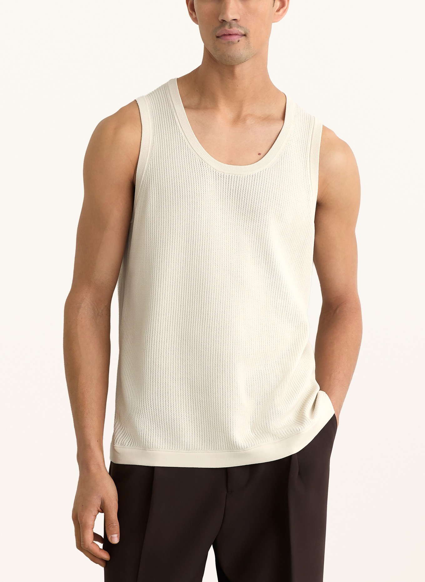 REISS Stricktop WATSON: CREME