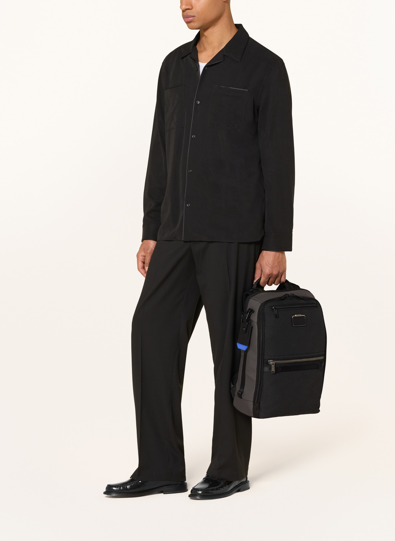 TUMI ALPHA BRAVO DYNAMIC Backpack with Laptop Compartment: BLACK / GRAY