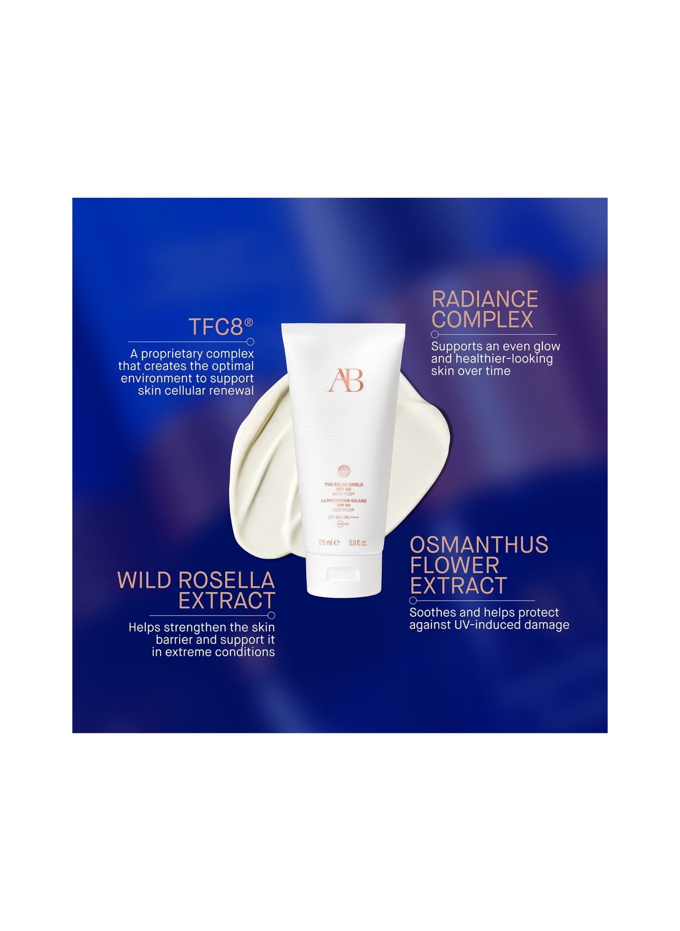 Augustinus Bader THE SOLAR SHIELD SPF 50 WITH TFC8®