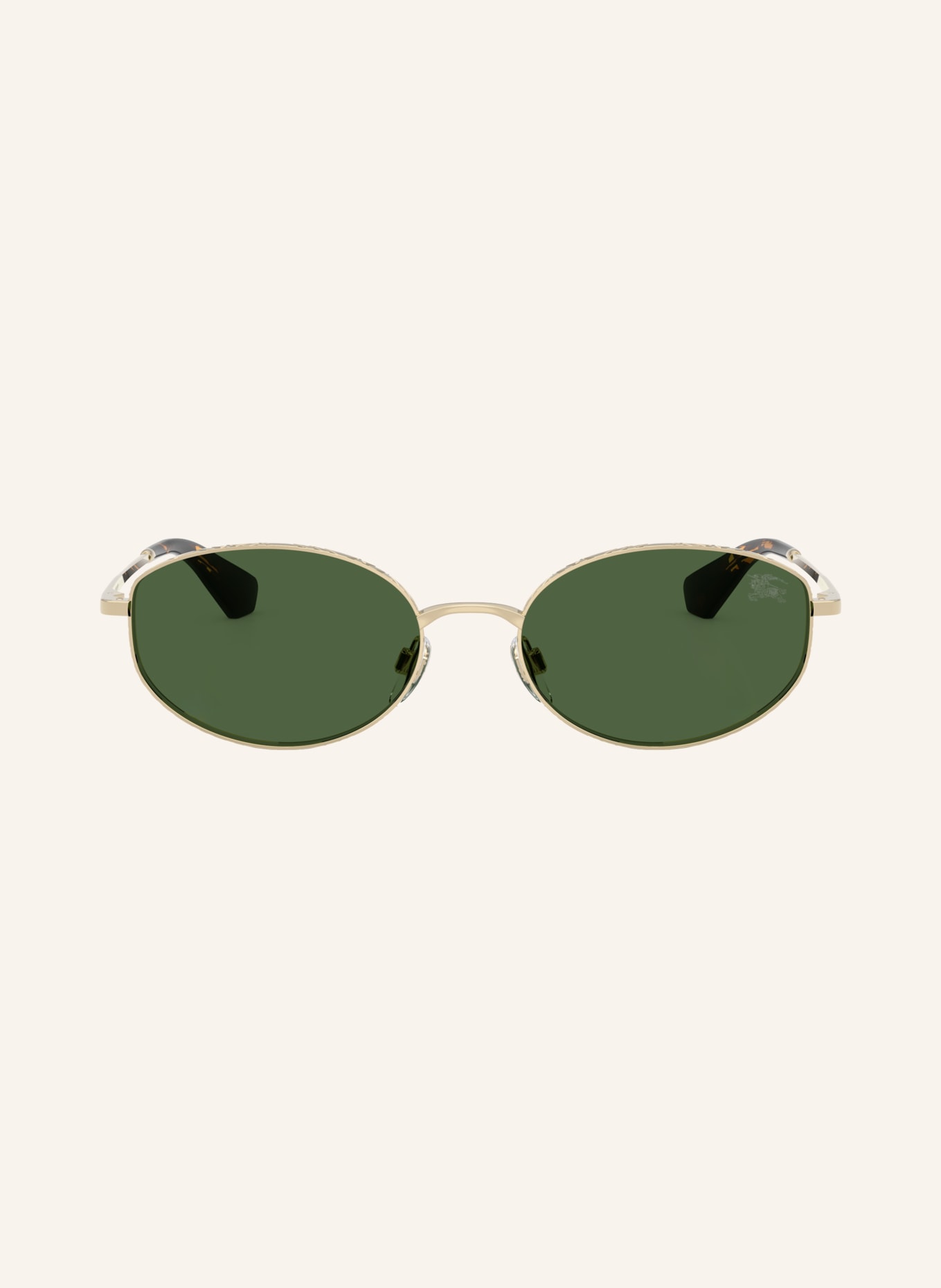 BURBERRY Sunglasses BE3169: GOLD / DARK GREEN
