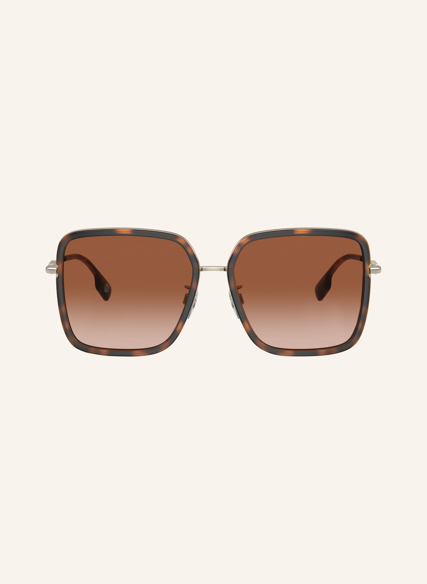 BURBERRY Sonnenbrille BE3145D: HAVANA/ BRAUN VERLAUF