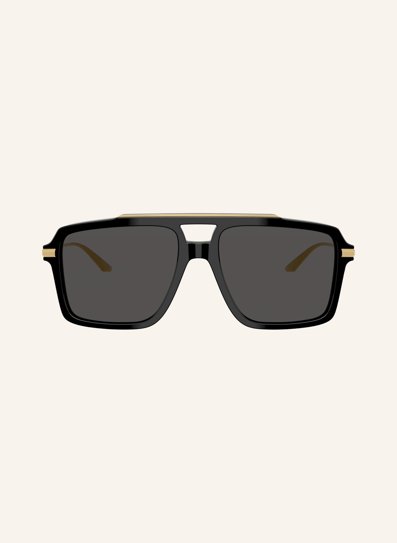 DOLCE & GABBANA Sunglasses DG4477: BLACK/ DARK GREY