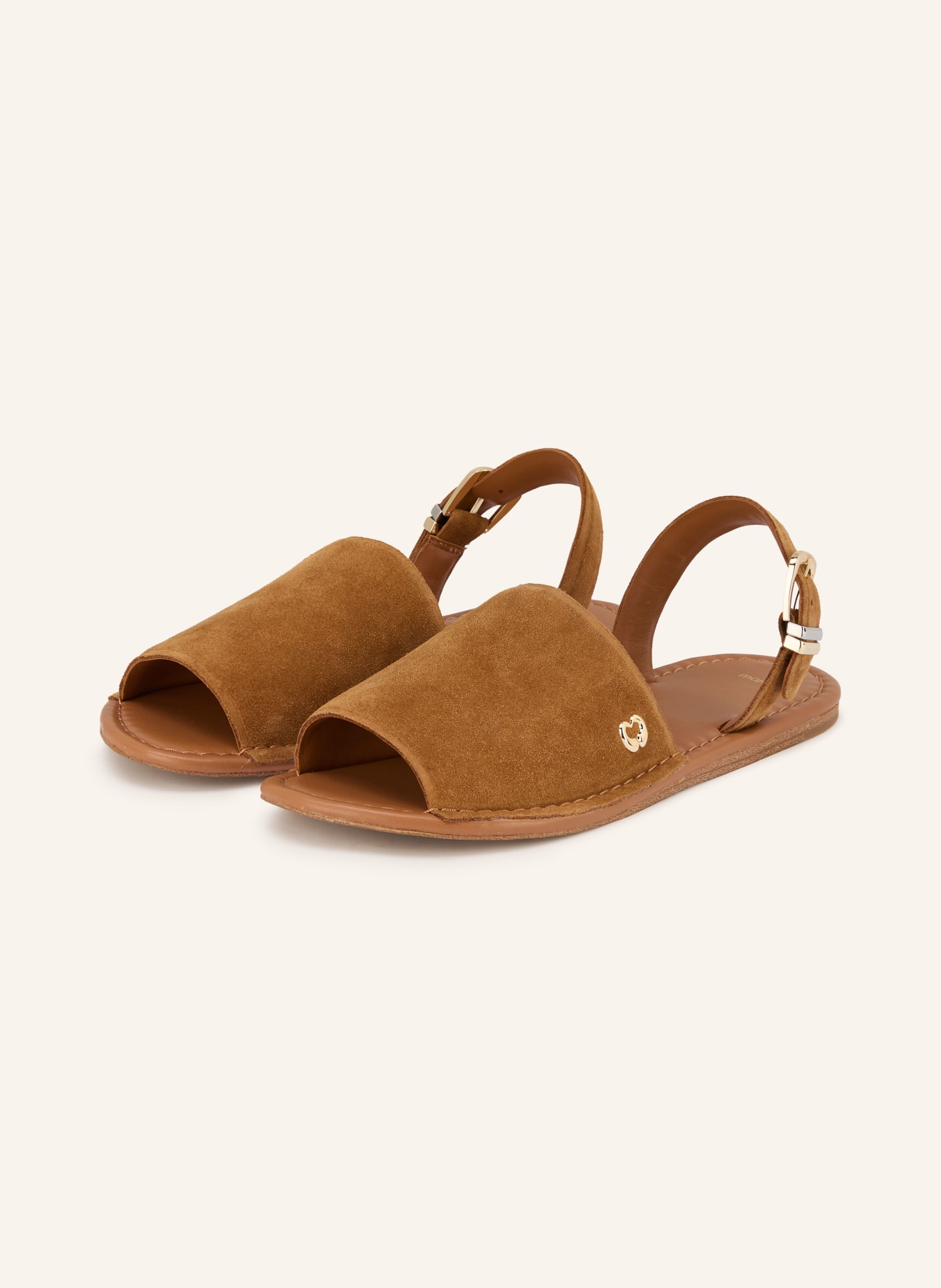 maje Sandalen: CAMEL