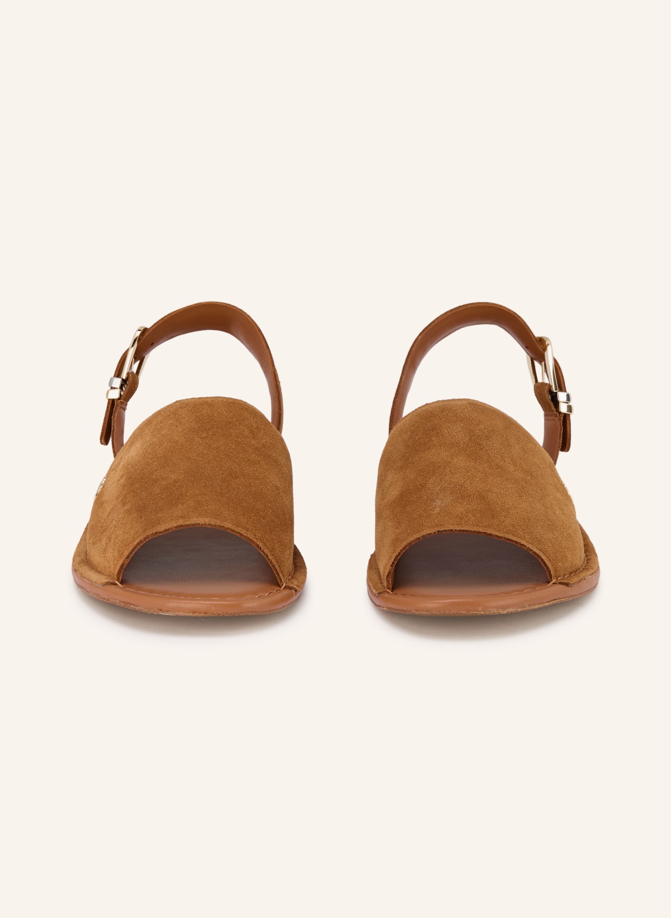 maje Sandalen: CAMEL