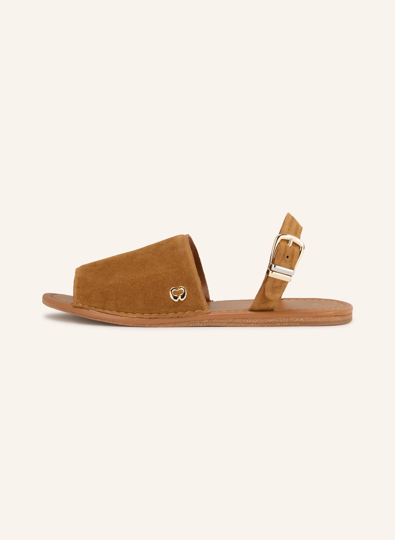 maje Sandalen: CAMEL