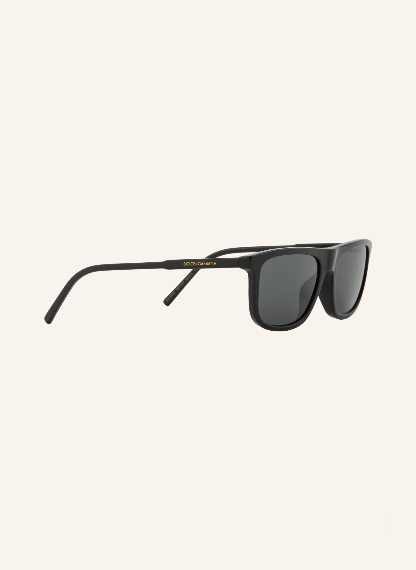 DOLCE & GABBANA Sonnenbrille DG4542: SCHWARZ/ DUNKELGRAU