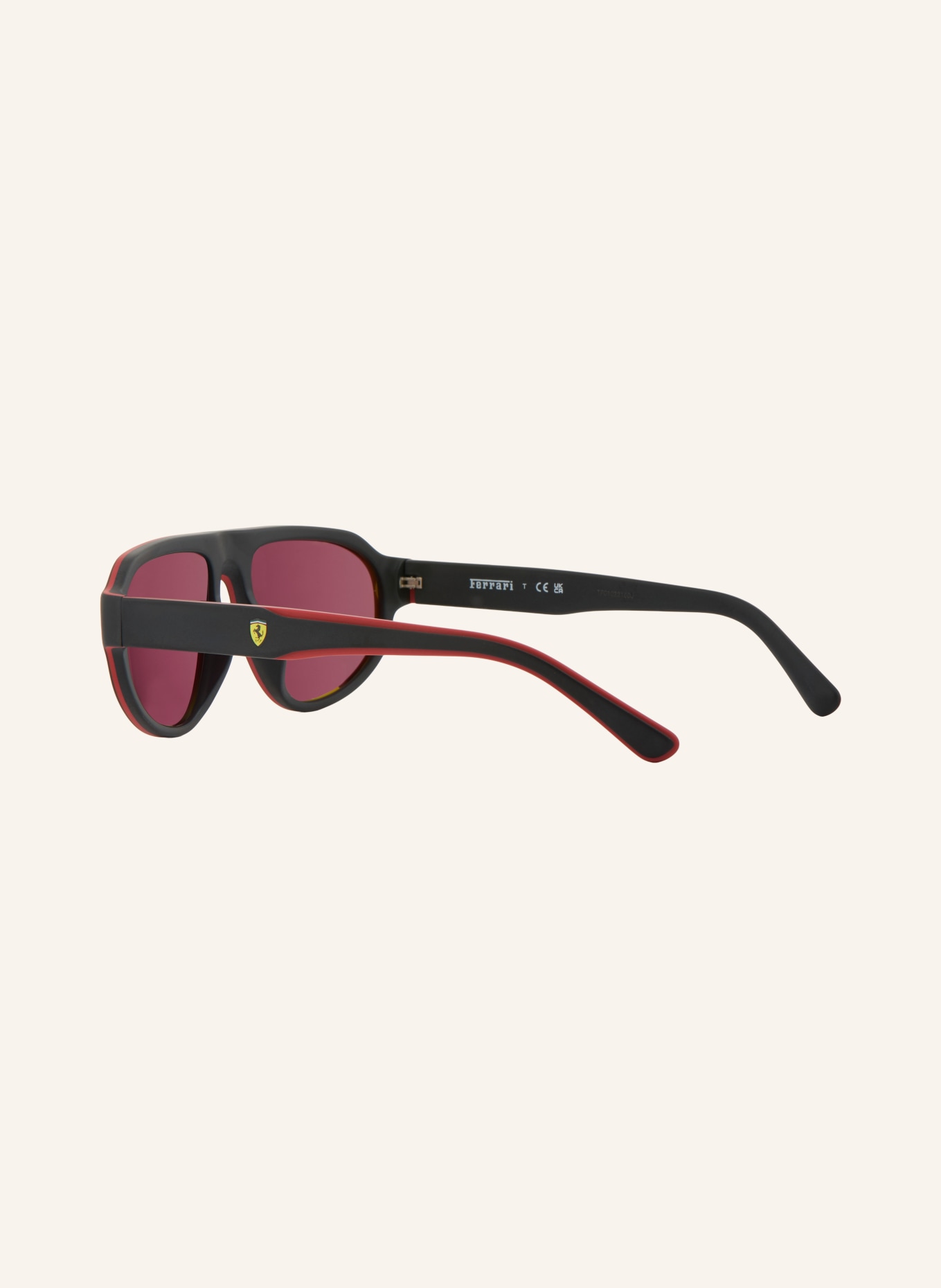 Scuderia Ferrari Sonnenbrille FZ6027U: MATT SCHWARZ/ LILA