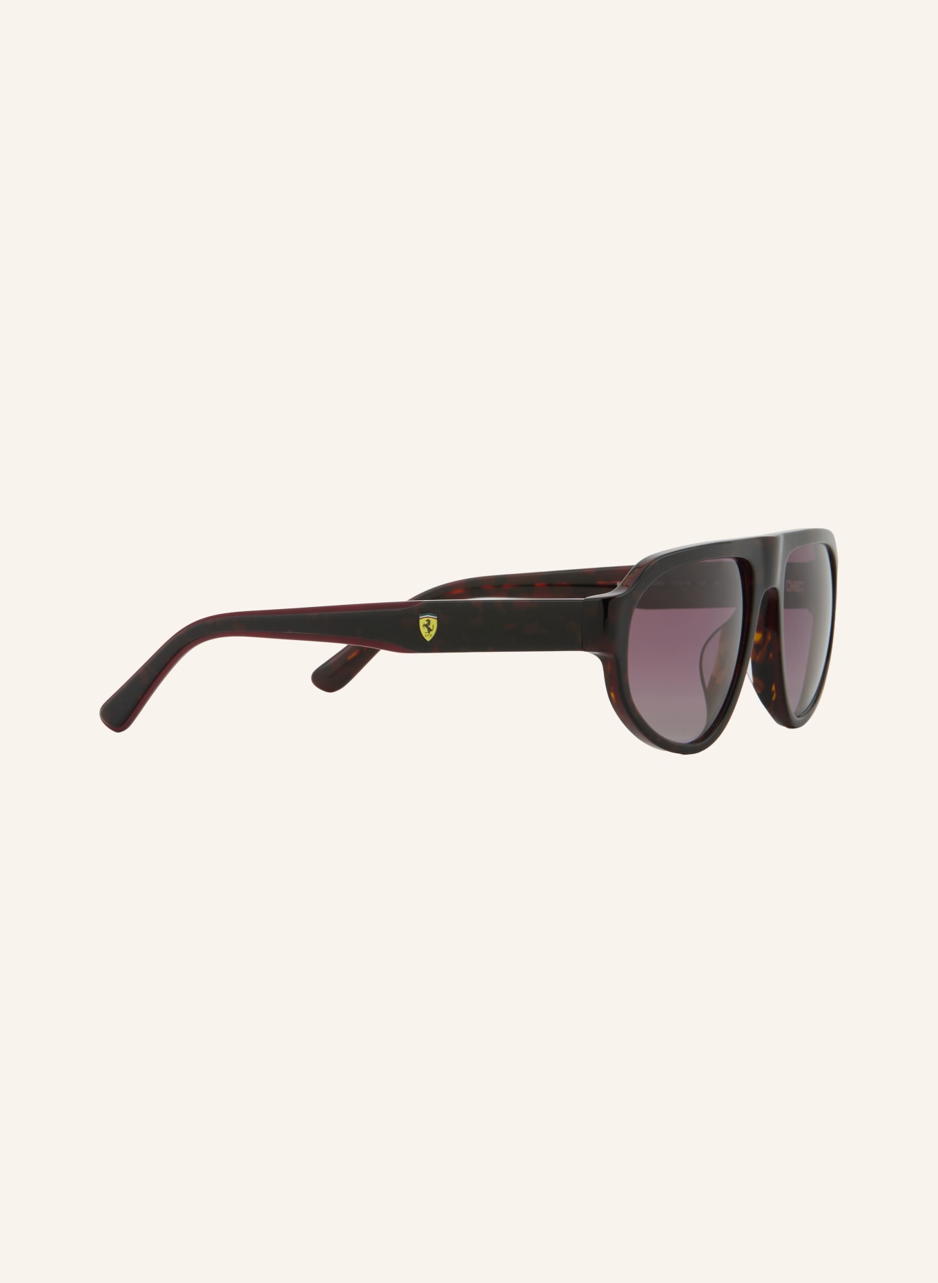 Scuderia Ferrari Sonnenbrille FZ6027U: HAVANA/ ROT POLARISIERT
