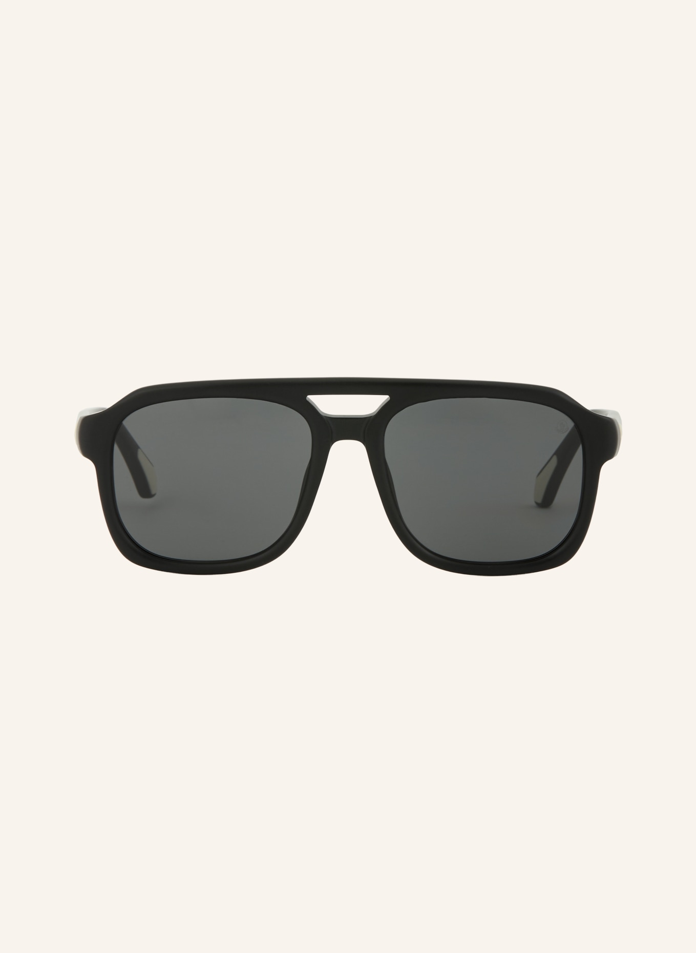 MONCLER Sonnenbrille ME6024F: MATT SCHWARZ/ DUNKELGRAU