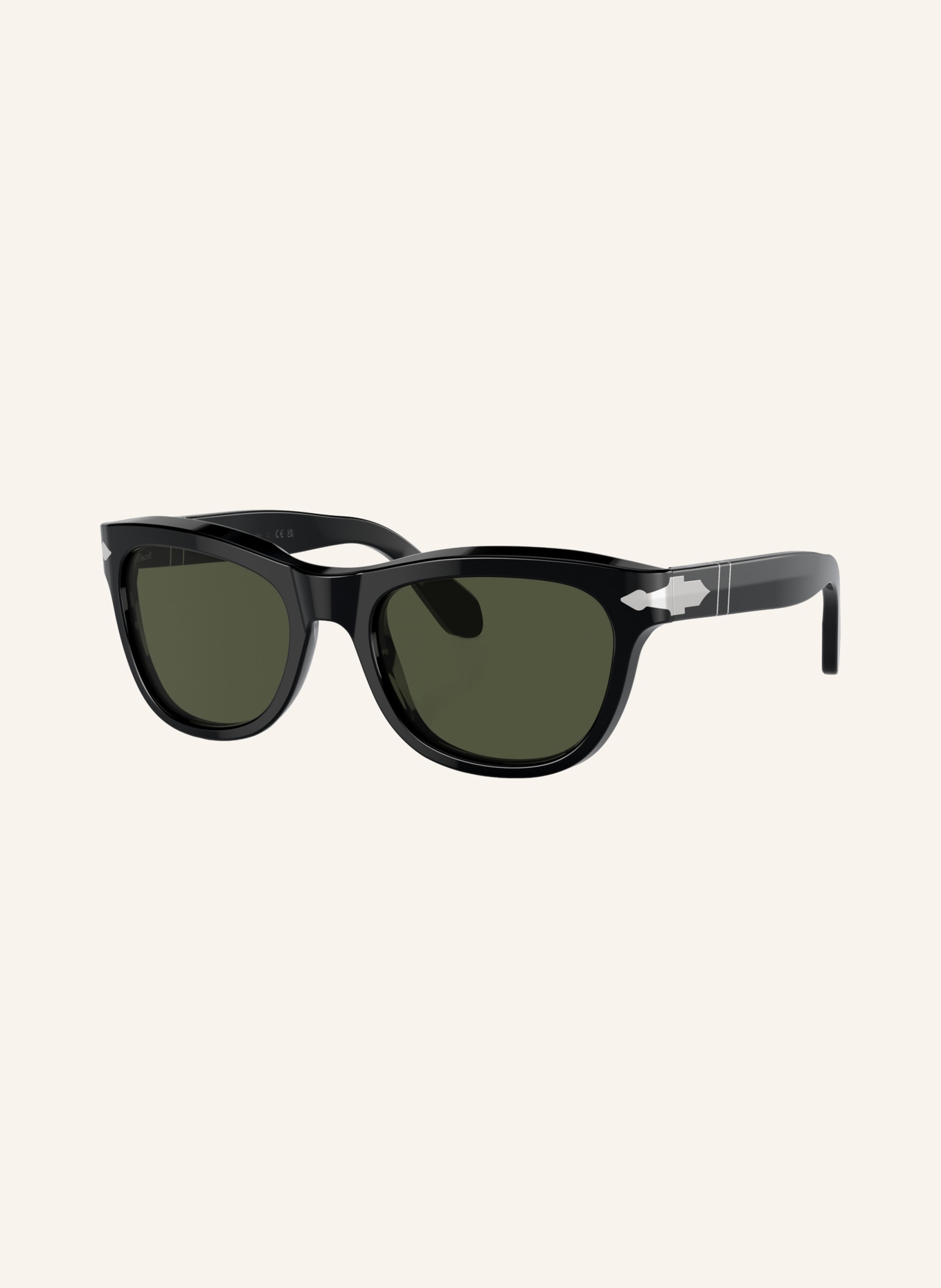 Persol Zonnebril PO0086S: ZWART/ GROEN