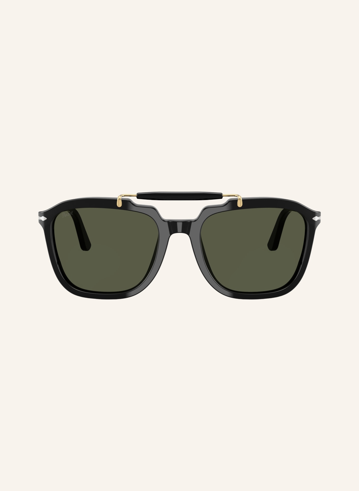 Persol Zonnebril PO0203S: ZWART/ GROEN