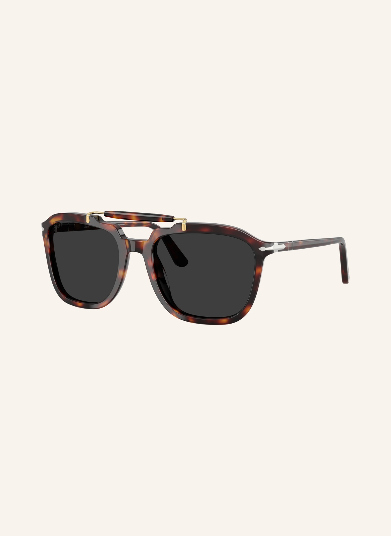 Persol Zonnebril PO0203S: HAVANA/ DONKERGRIJS GEPOLARISEERD