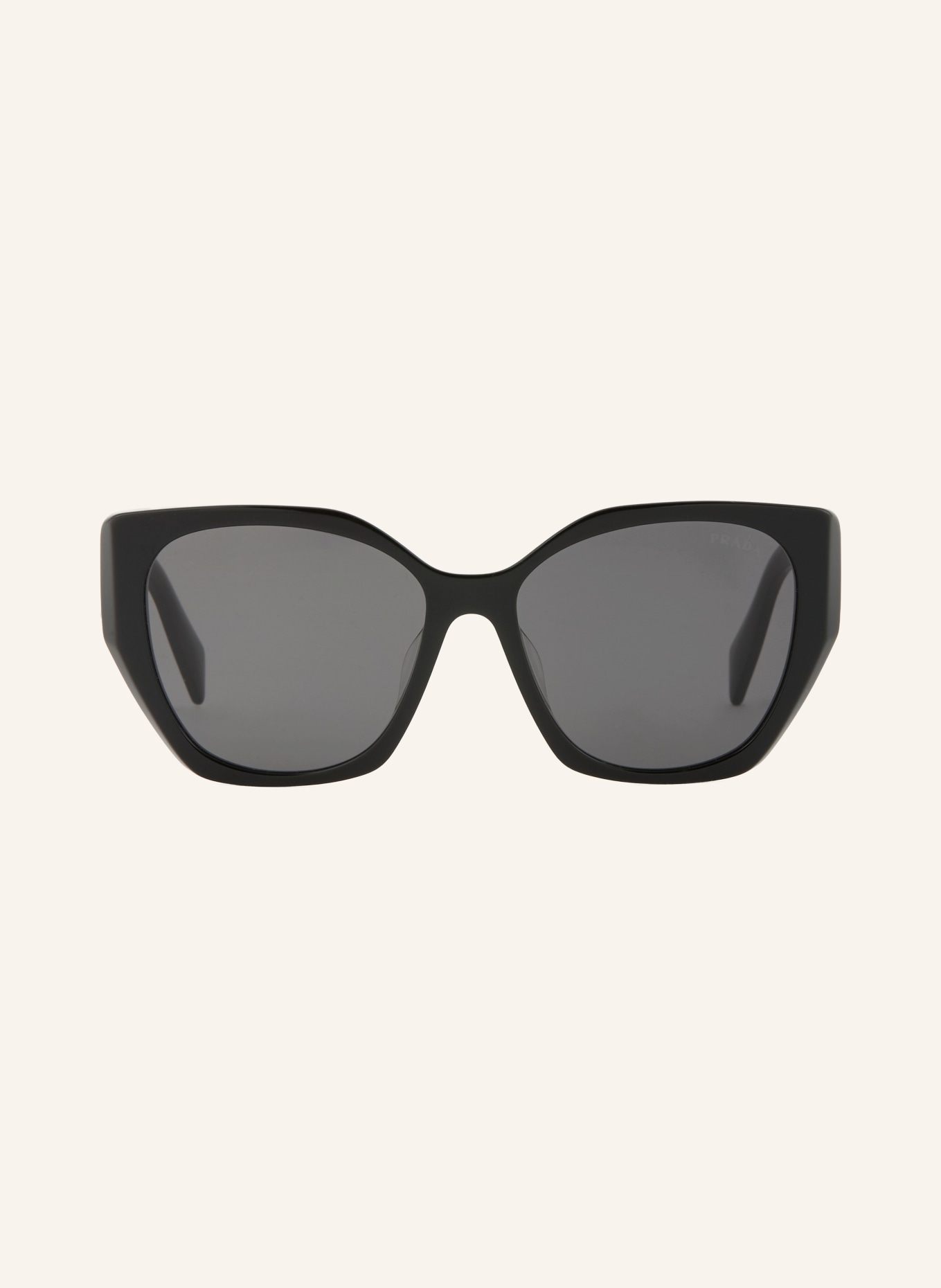 PRADA Sonnenbrille PR 19ZSF: SCHWARZ/ DUNKELGRAU