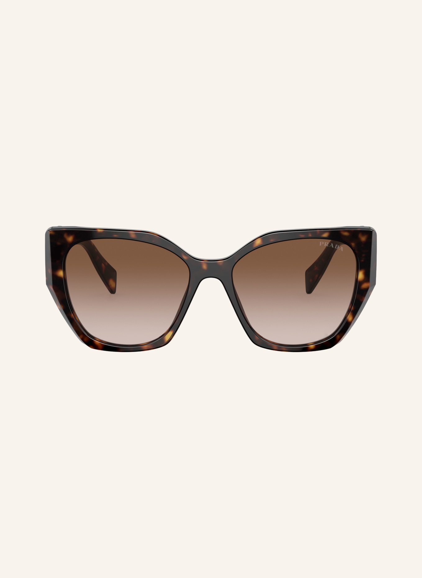 PRADA Zonnebril PR 19ZSF: HAVANA/ BRUIN VERLOOP