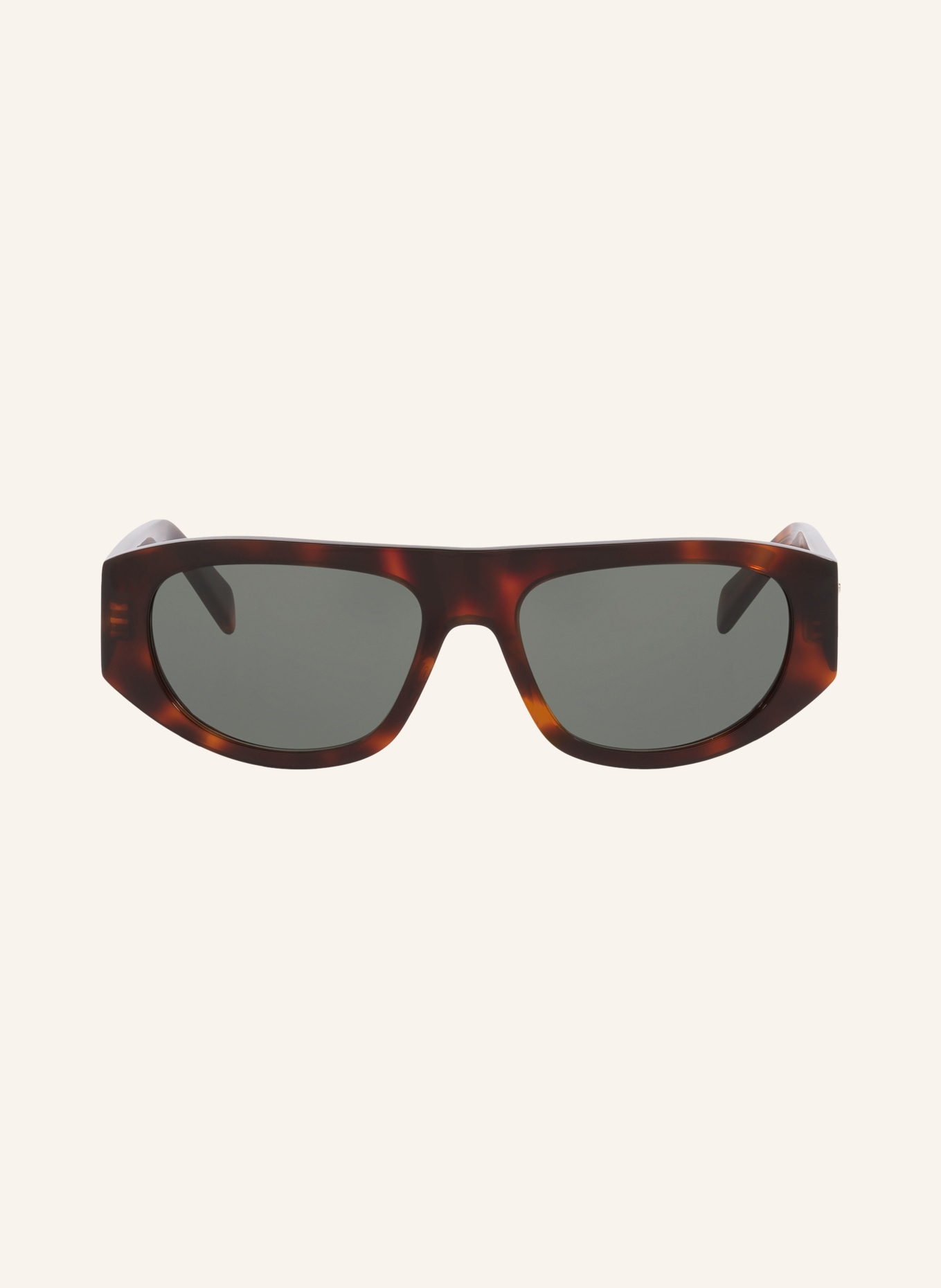 CELINE Sonnenbrille CL000624: HAVANA/ GRÜN