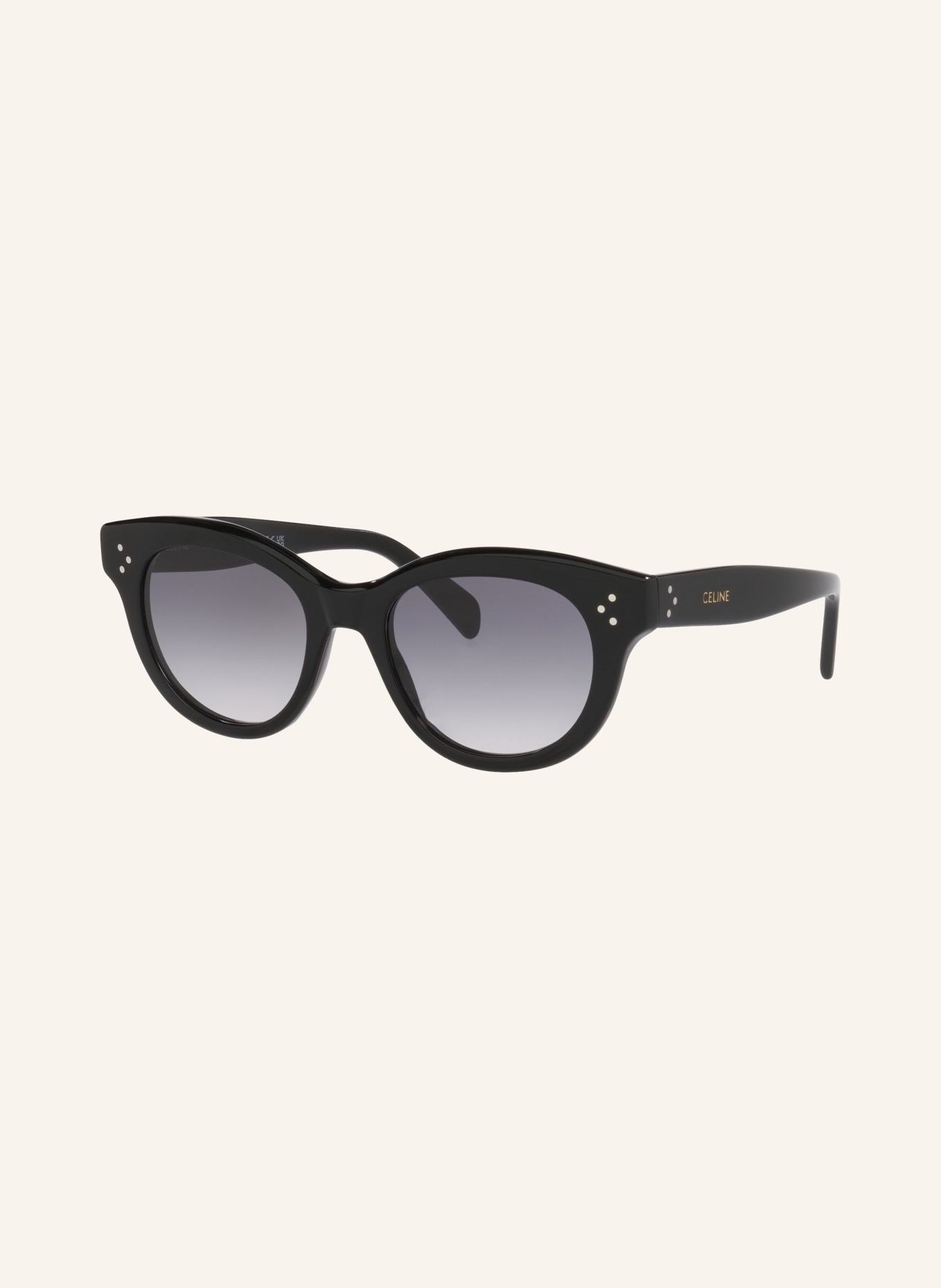CELINE Sonnenbrille CL000622: SCHWARZ/ GRAU VERLAUF