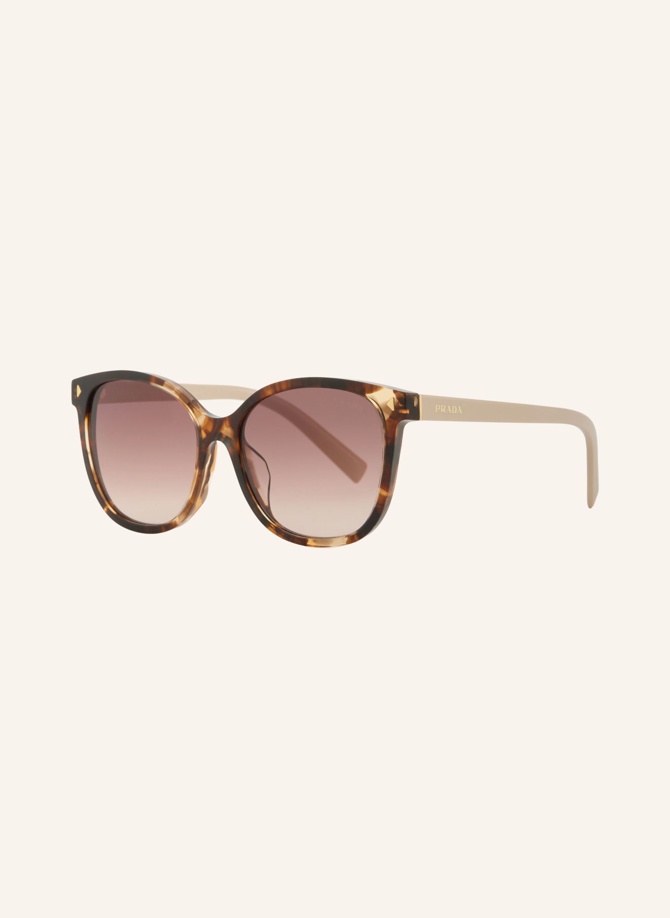 PRADA PR 22ZSF Sunglasses: HAVANA/ BROWN GRADIENT