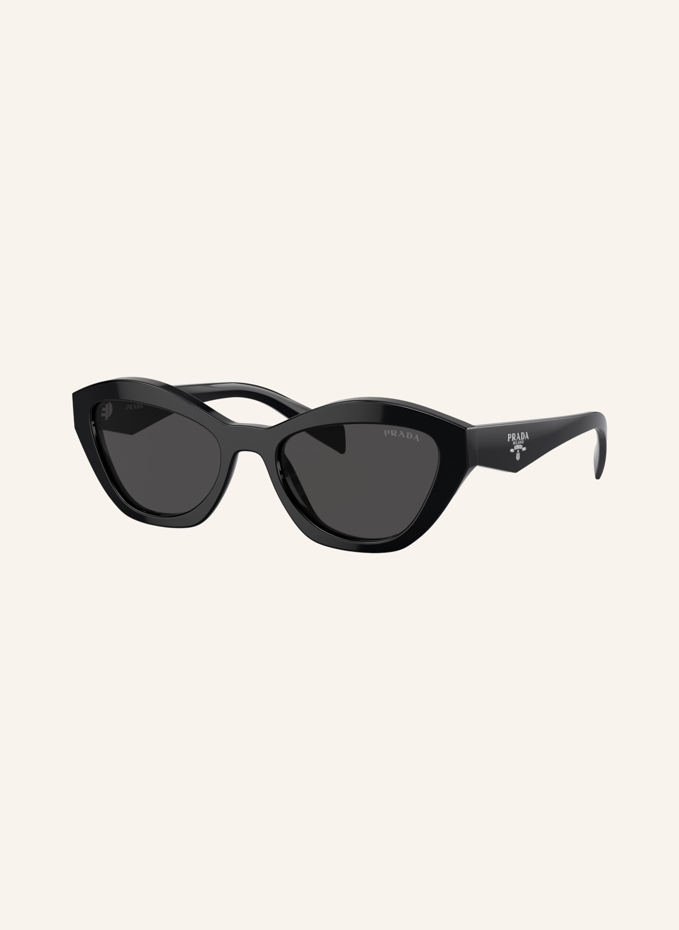 Persol Sonnenbrille PR A02SF: SCHWARZ/ DUNKELGRAU