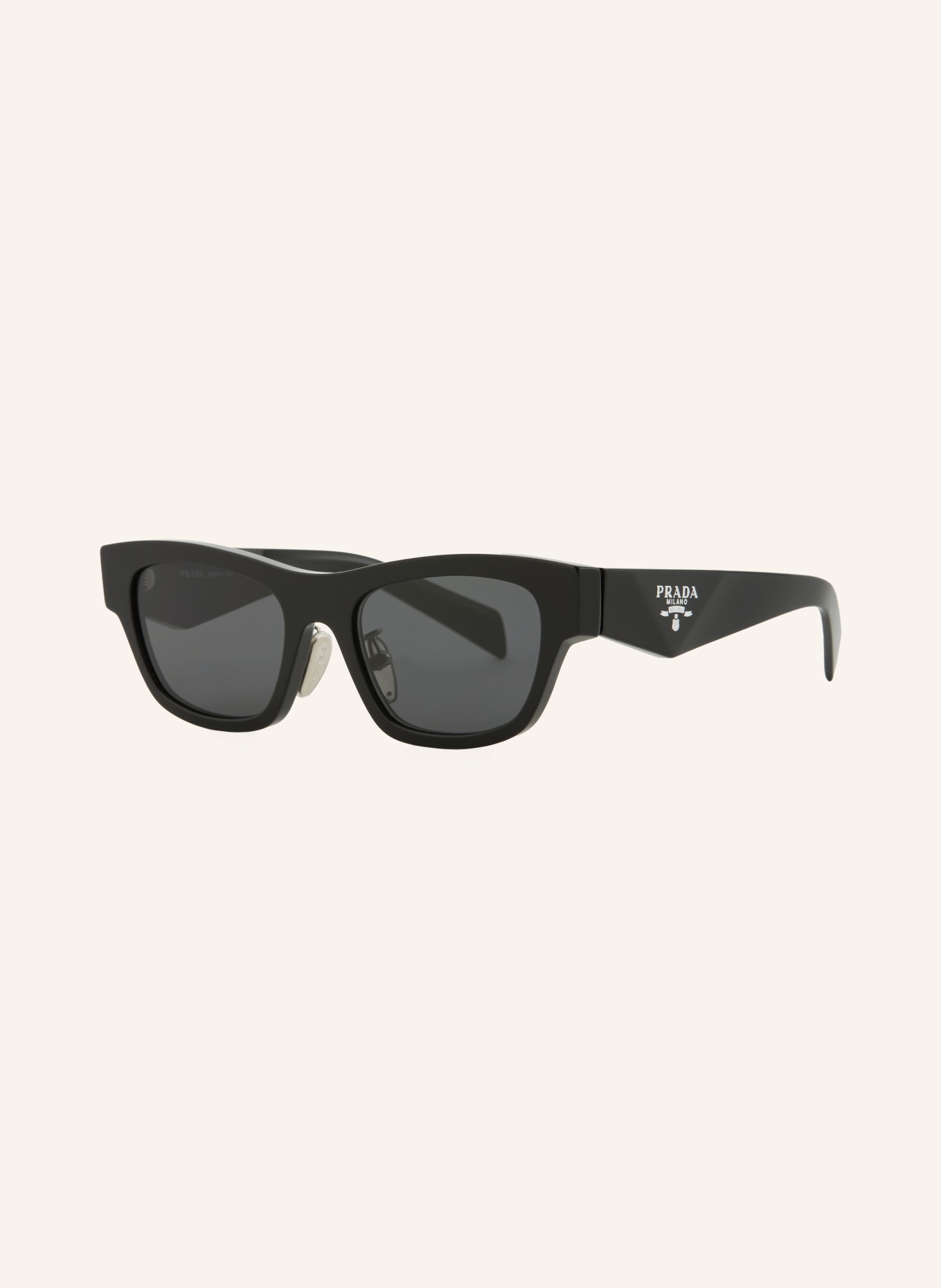 PRADA Sonnenbrille PR B09SF: SCHWARZ/ DUNKELGRAU