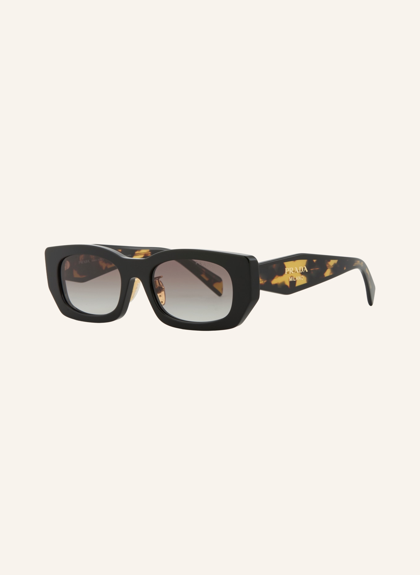 PRADA Lunettes de soleil PR B05SF: DÉGRADÉ NOIR/GRIS