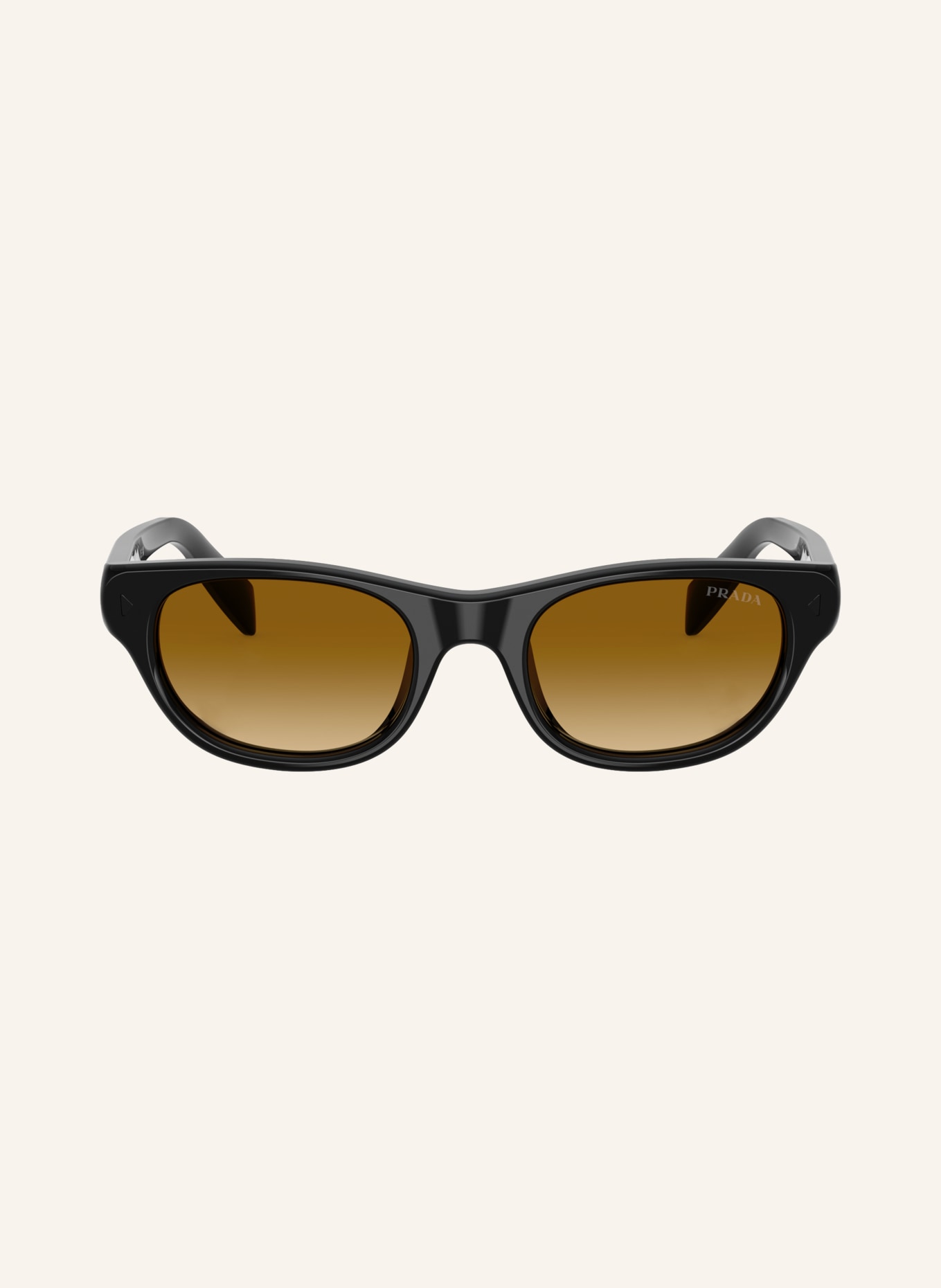 PRADA Okulary przeciwsłoneczne PR C08SF: CZARNY/ŻÓŁTY GRADIENT
