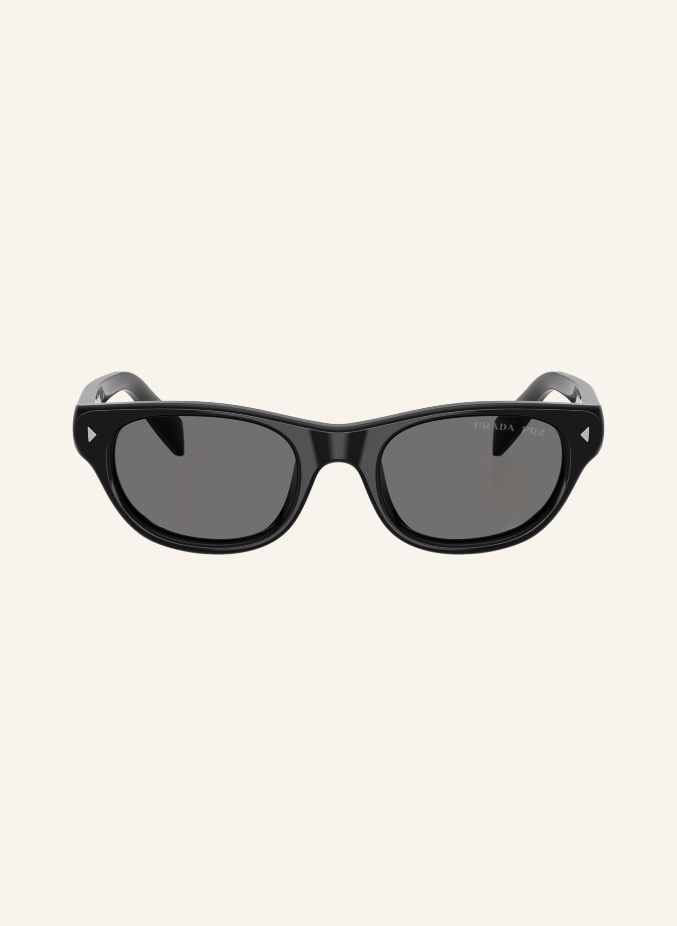PRADA Sonnenbrille PR C08SF: SCHWARZ/ DUNKELGRAU POLARISIERT