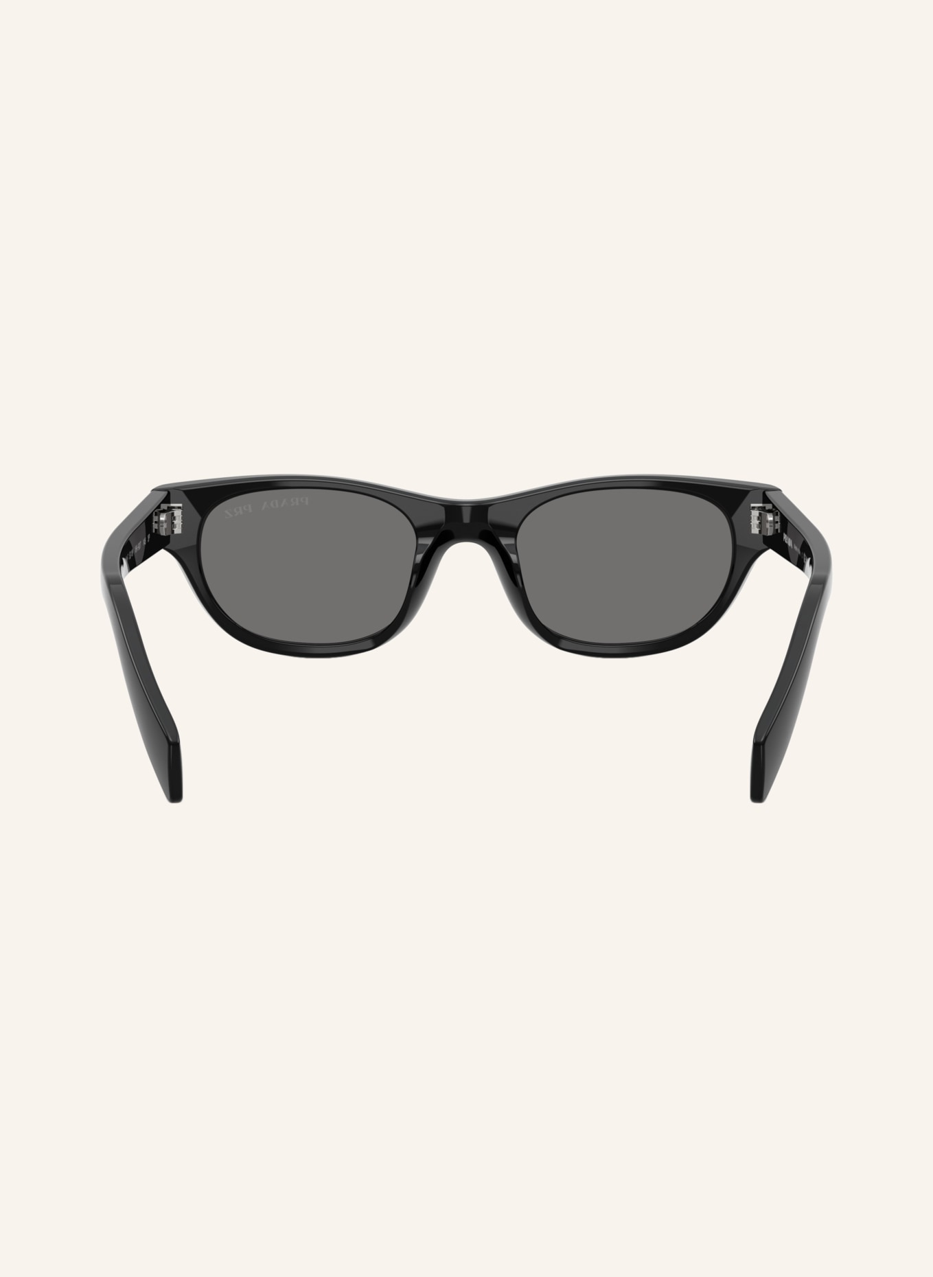 PRADA Sonnenbrille PR C08SF: SCHWARZ/ DUNKELGRAU POLARISIERT