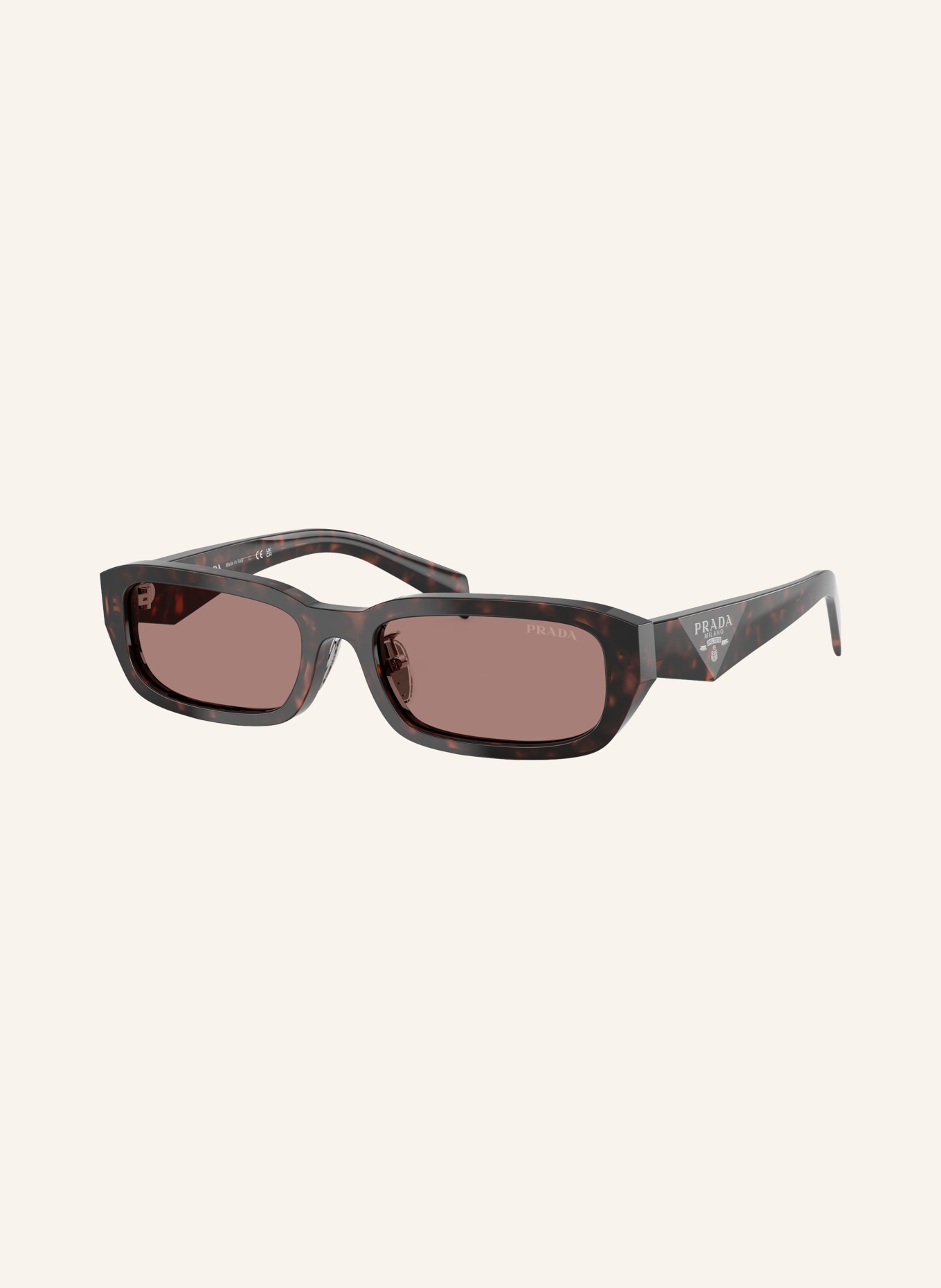 PRADA Sunglasses PR B06SF: HAVANA/ BROWN