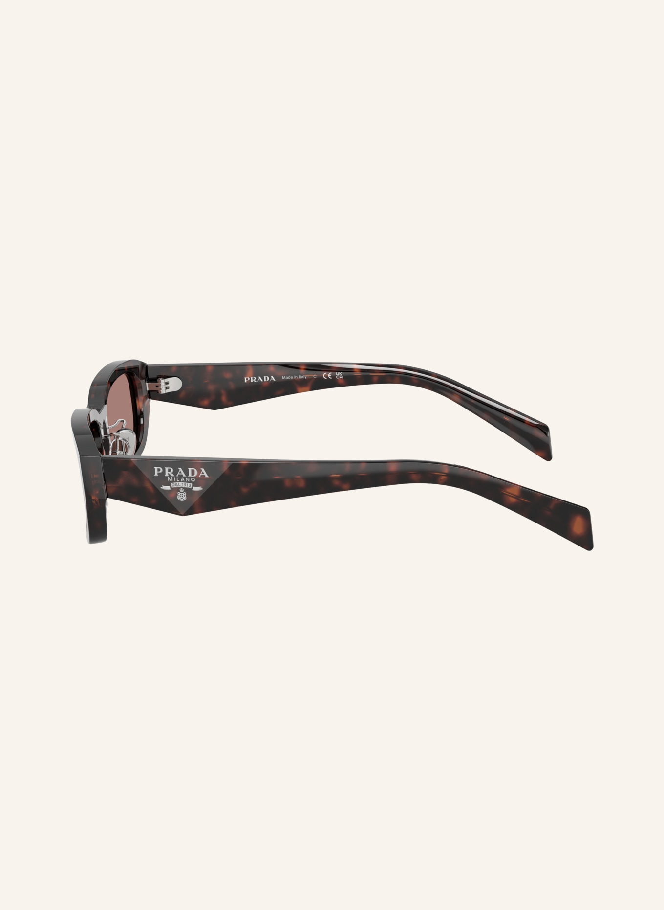 PRADA Sunglasses PR B06SF: HAVANA/ BROWN