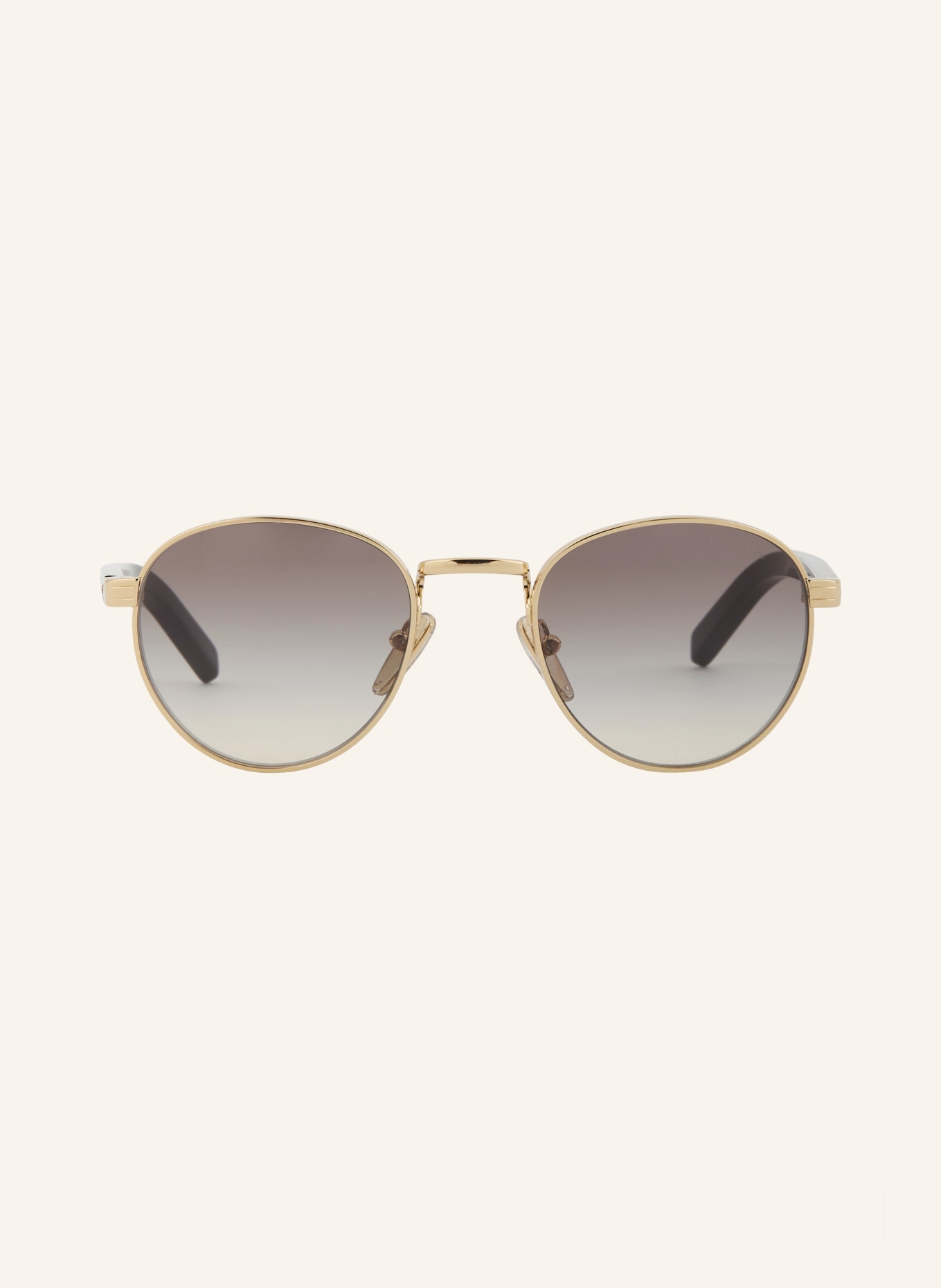 PRADA Sunglasses PR B52S: GOLD/GRAY GRADIENT