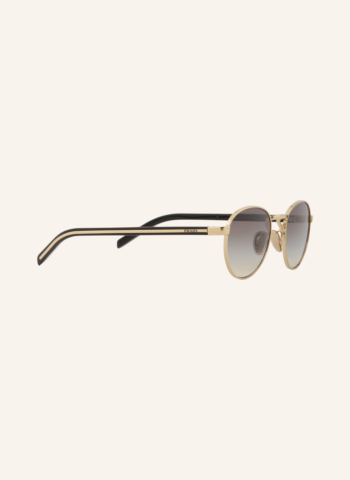 PRADA Sunglasses PR B52S: GOLD/GRAY GRADIENT