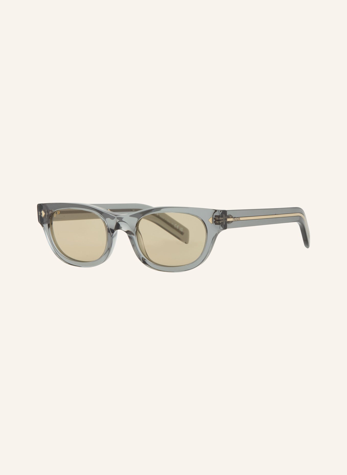 PRADA Sonnenbrille PR C09S: HELLGRAU/ HELLBRAUN