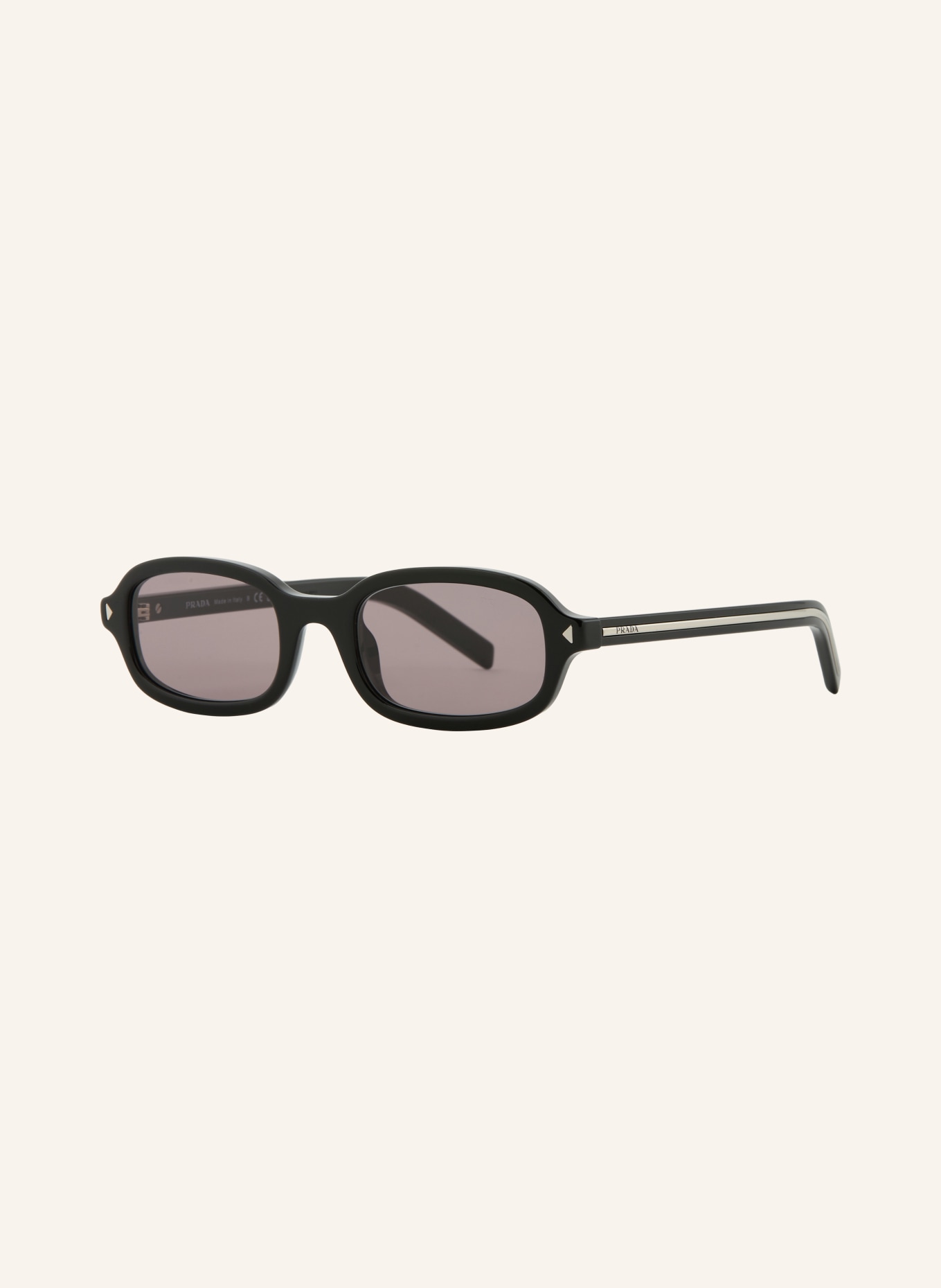 PRADA Sonnenbrille PR D06S: SCHWARZ/ HELLGRAU