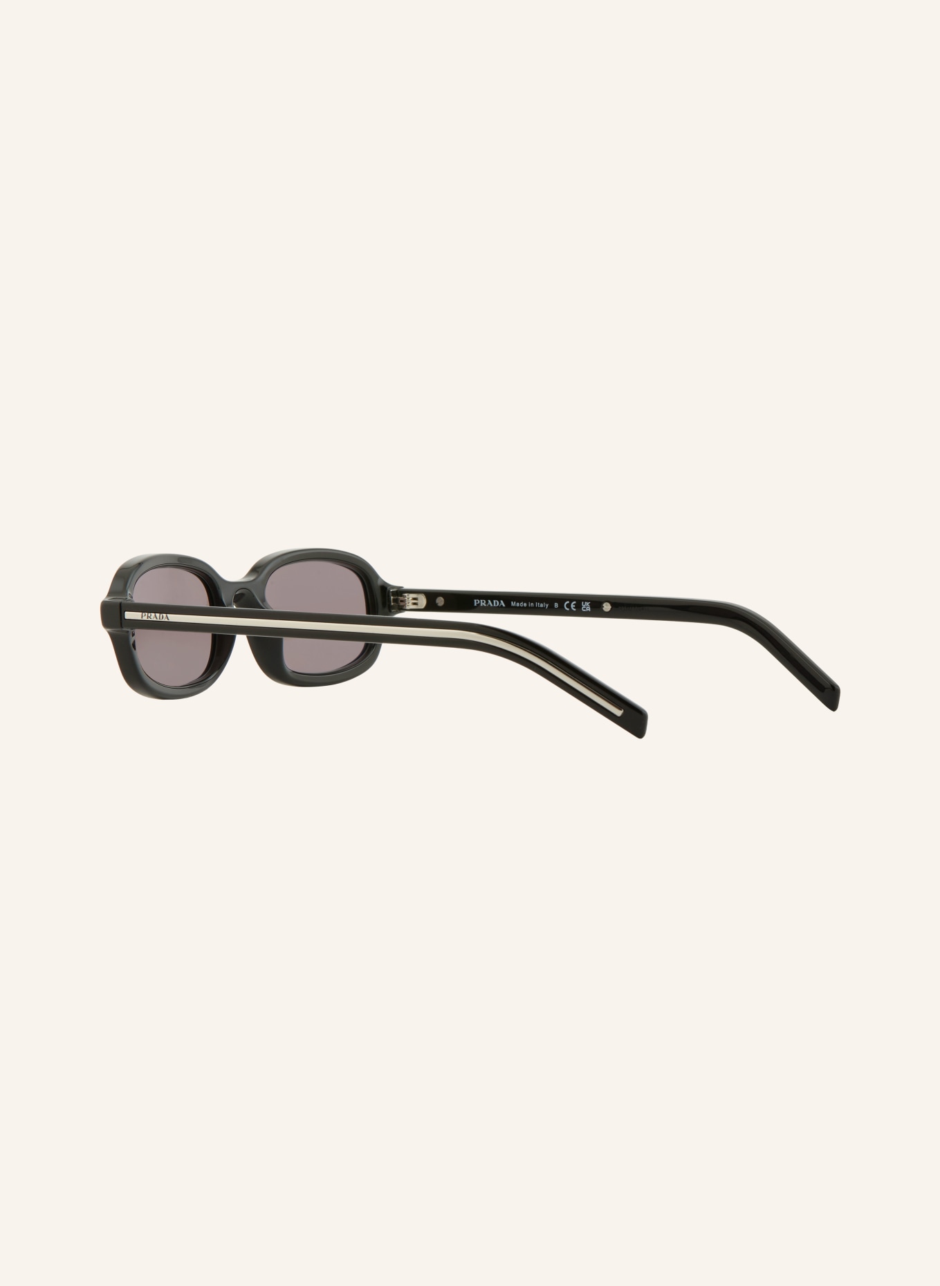 PRADA Sonnenbrille PR D06S: SCHWARZ/ HELLGRAU