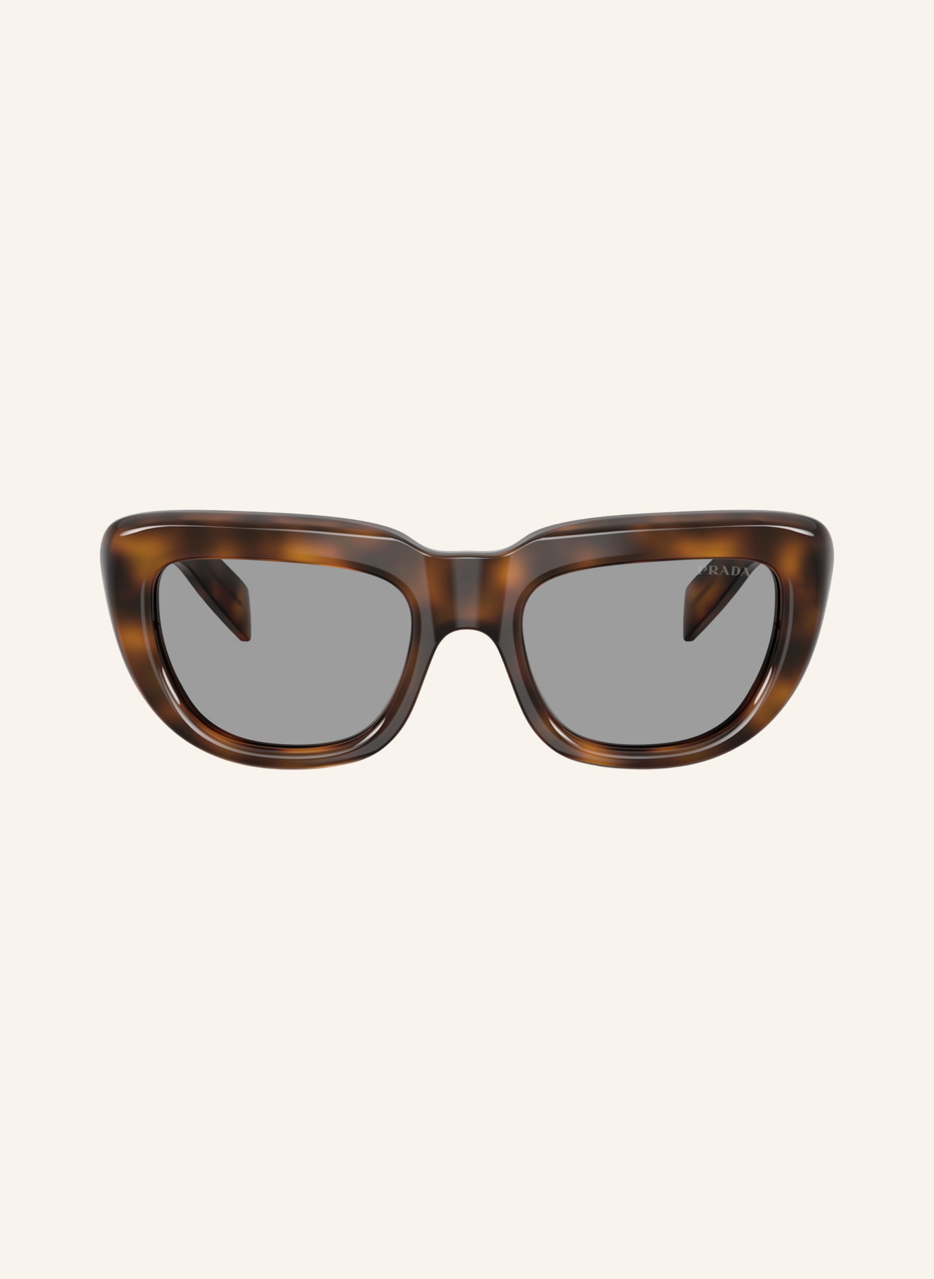 PRADA Okulary przeciwsłoneczne PR D07SF: HAVANA/ SZARY