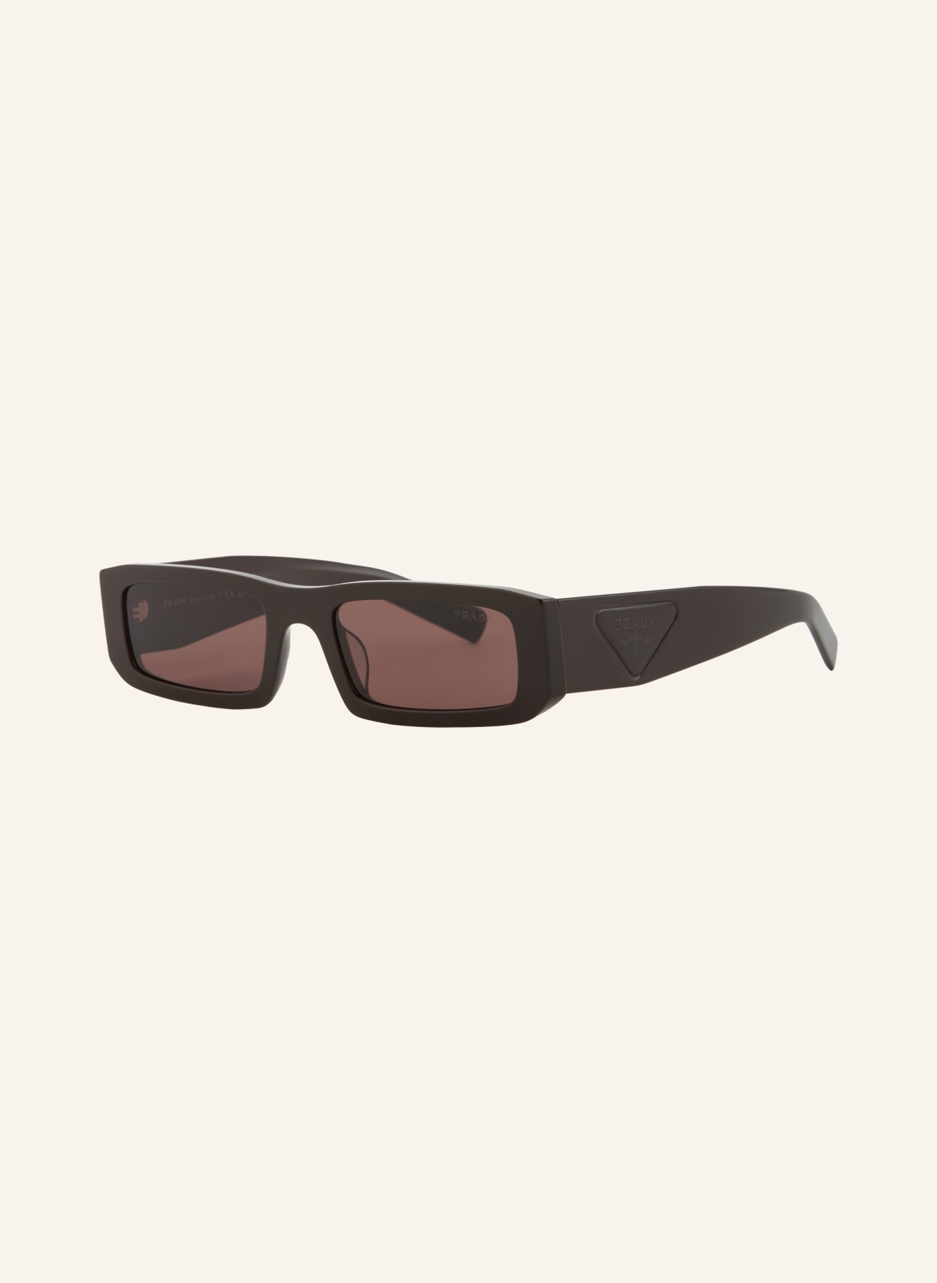 PRADA Sonnenbrille PR D09SD: DUNKELBRAUN/ BRAUN