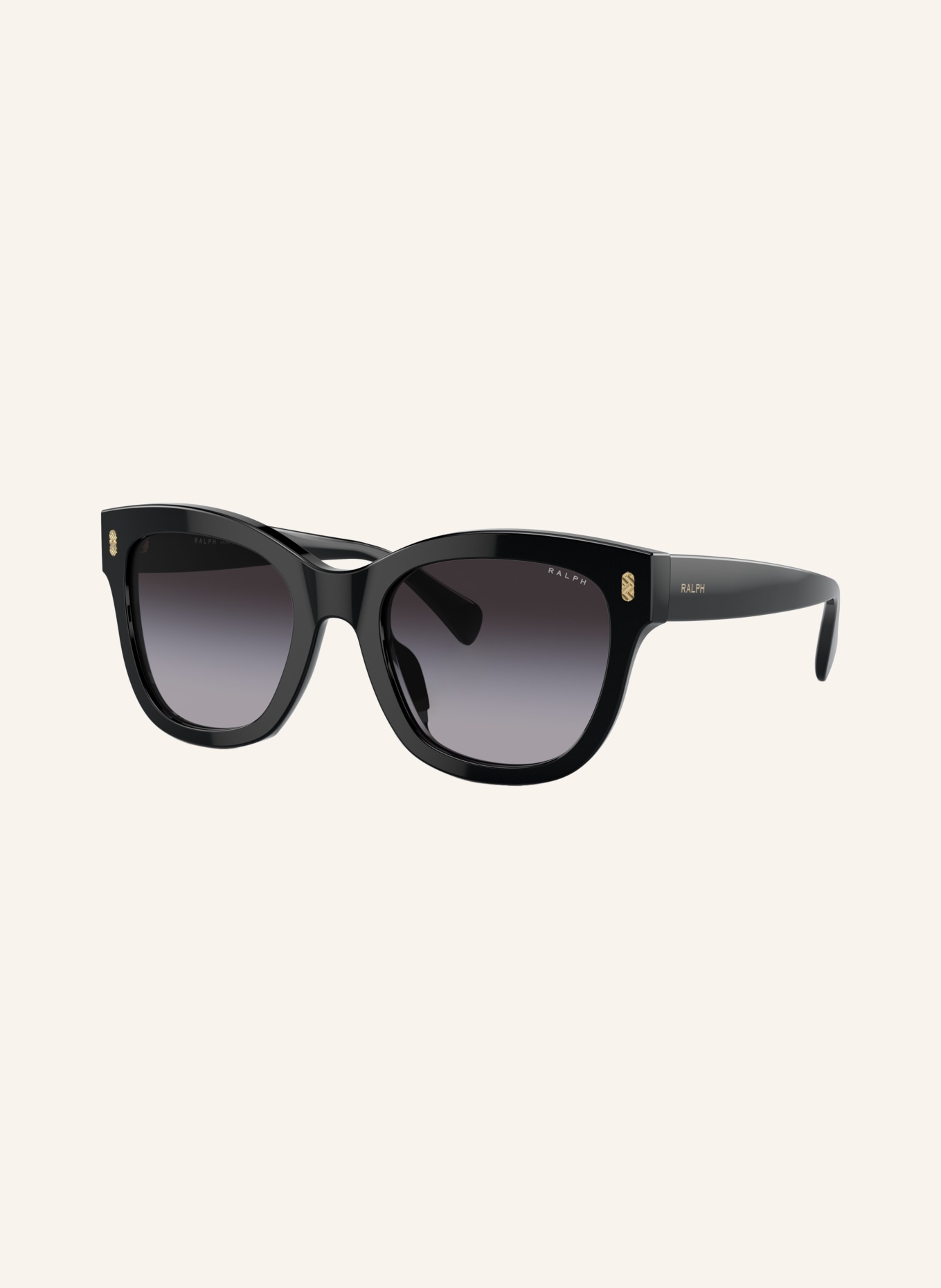 RALPH Sonnenbrille RA5301U: SCHWARZ/ DUNKELGRAU VERLAUF