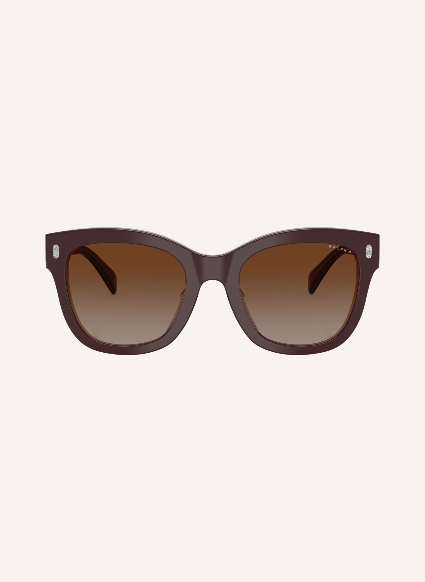 RALPH Sunglasses RA5301U: DARK BROWN/BROWN POLARIZED