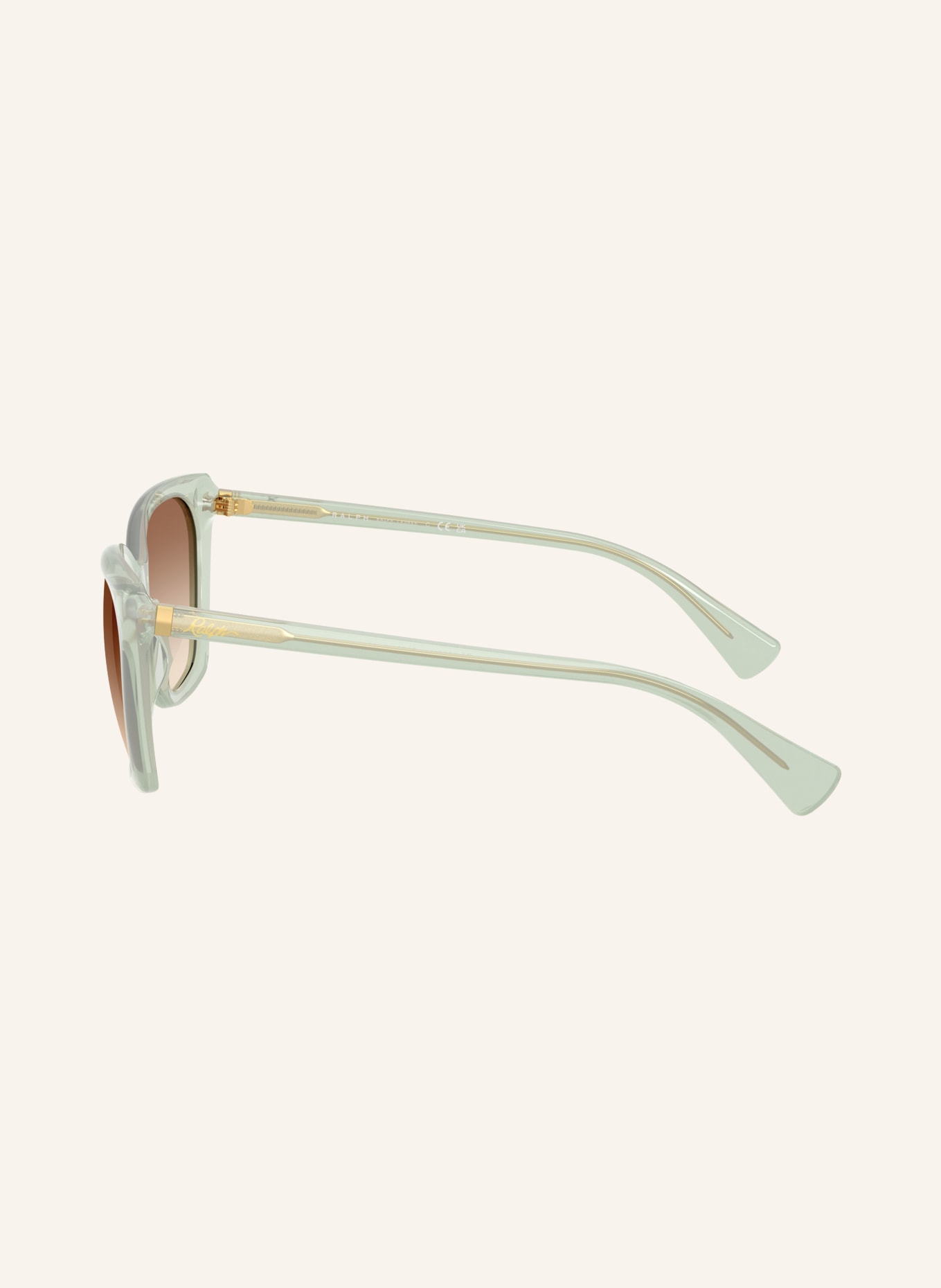 RALPH Sunglasses RA5330U: LIGHT GREEN/BROWN GRADIENT