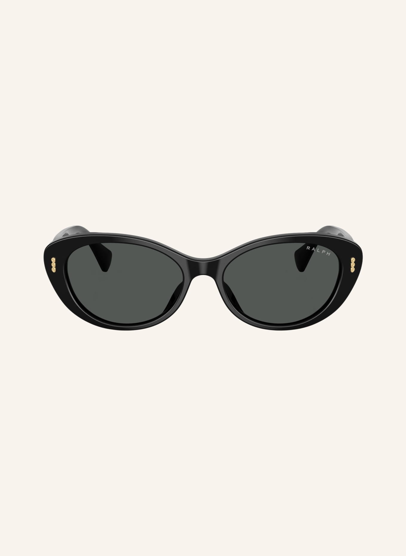 RALPH Sunglasses RA5350U: BLACK/DARK GREY