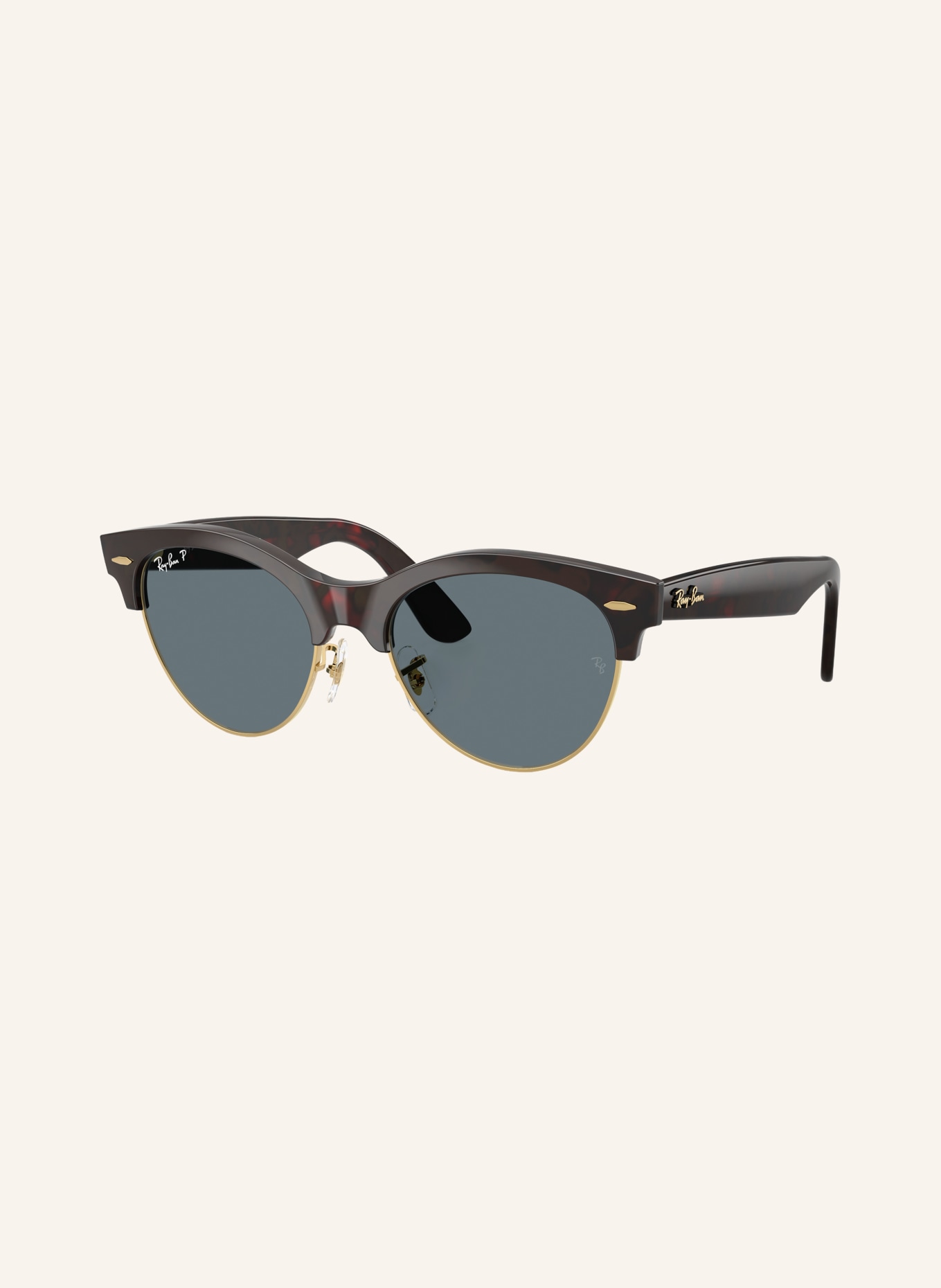 Ray-Ban Zonnebril RB2341: HAVANA/ DONKERBLAUW GEPOLARISEERD