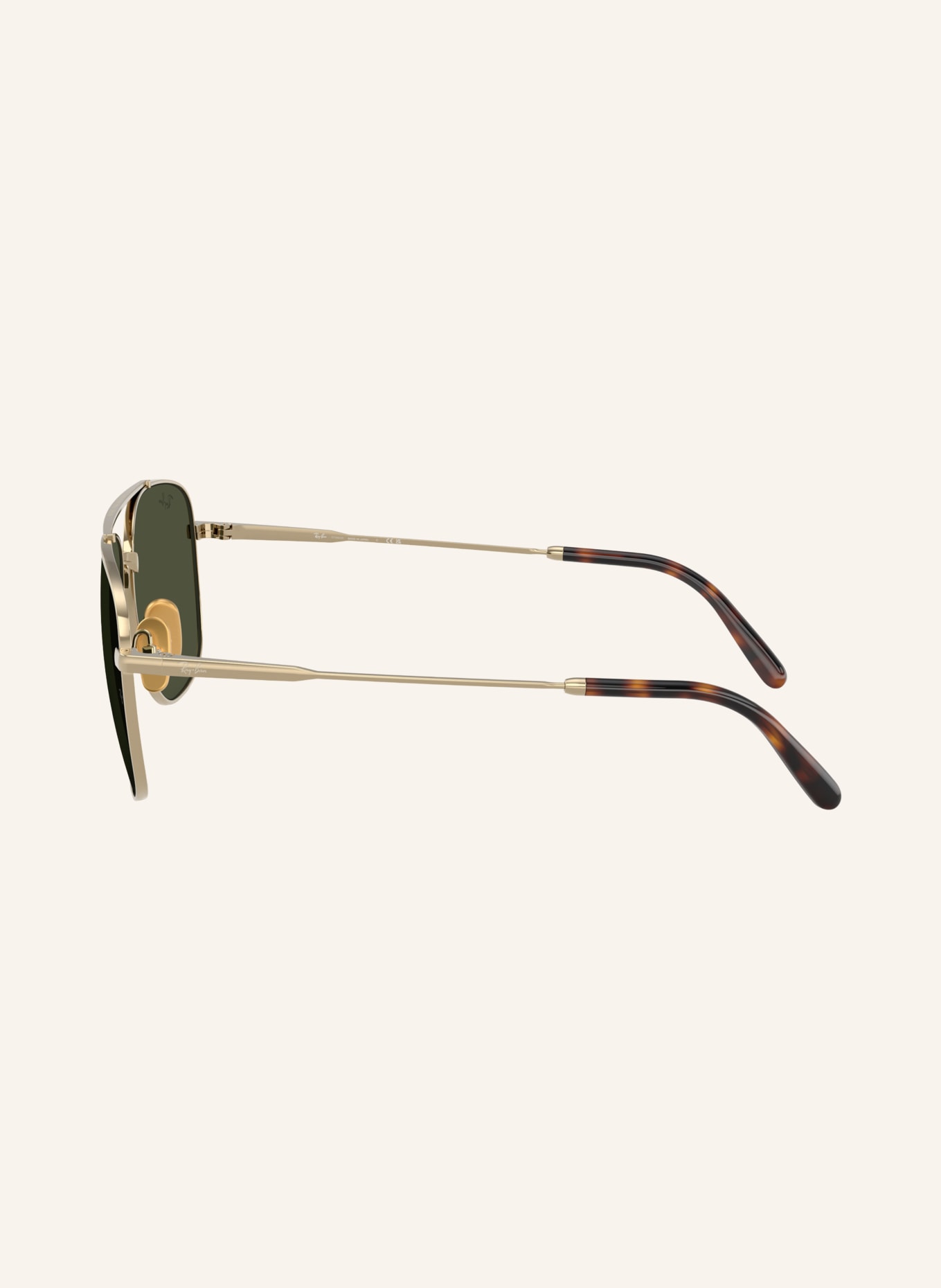 Ray-Ban Sonnenbrille RB8097: GOLD/ GRÜN
