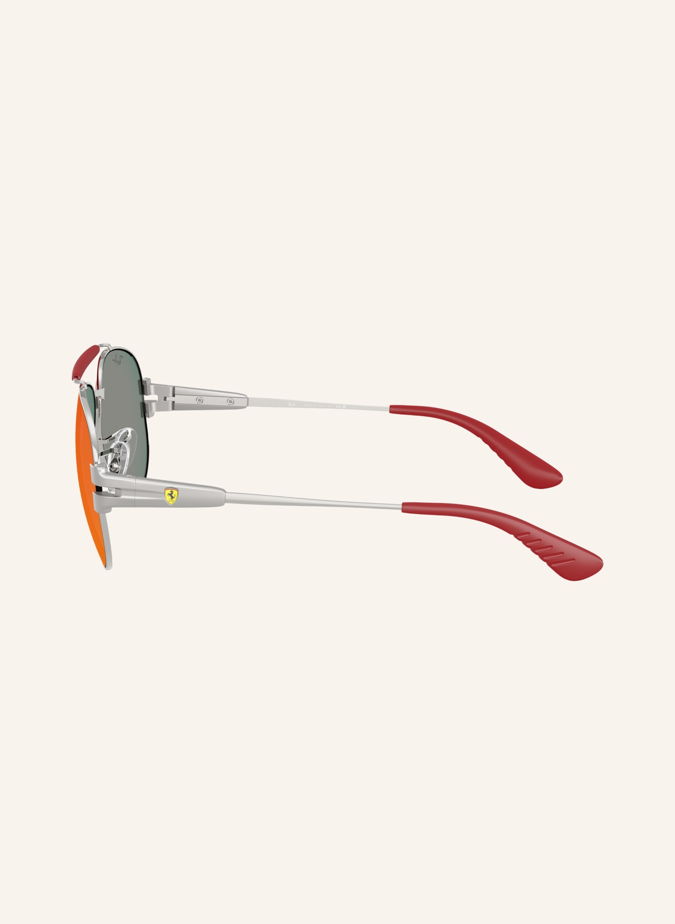 Ray-Ban Zonnebril RB3762M: ZILVER/ DONKERGRIJS GESPIGELD