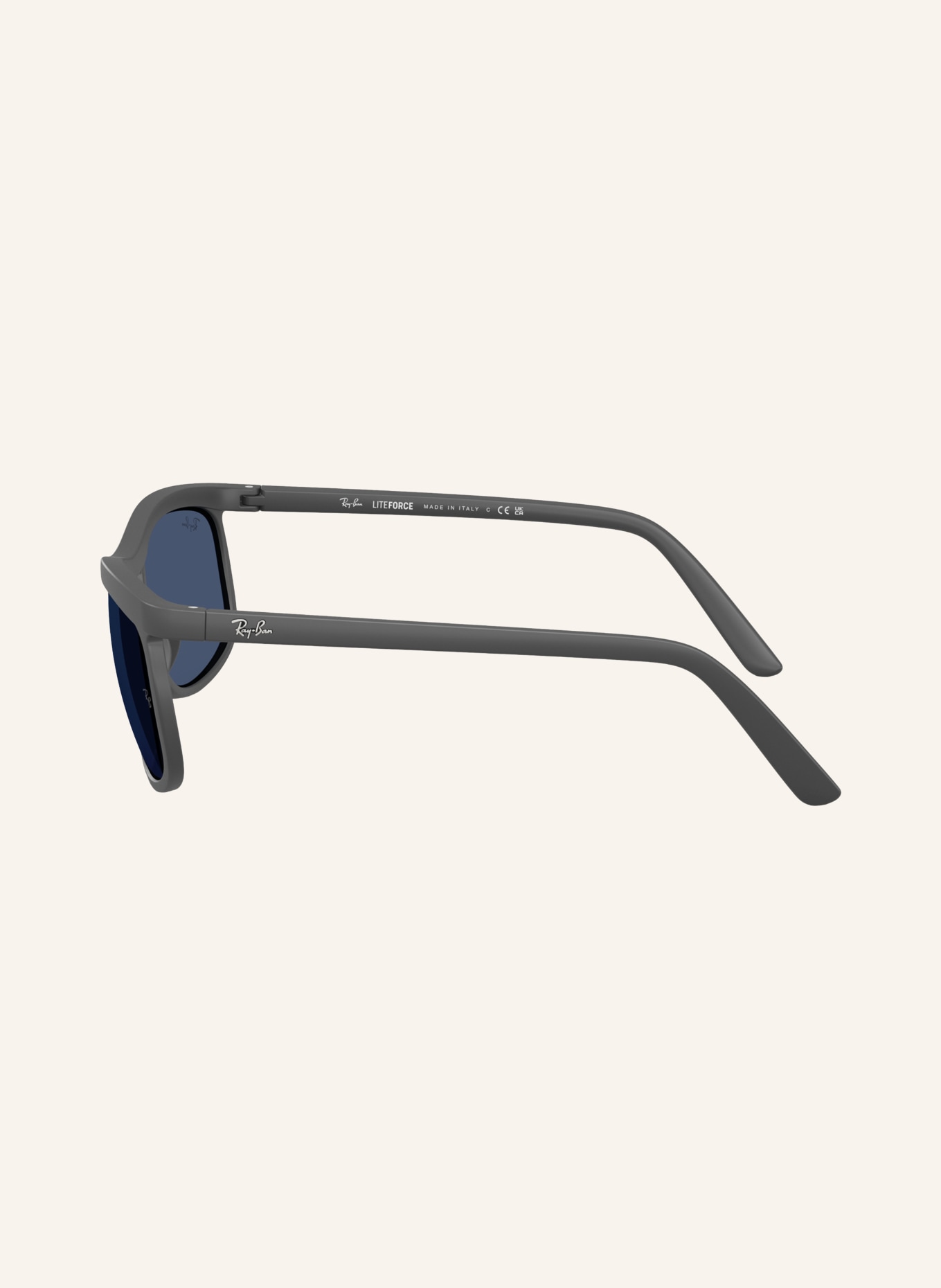Ray-Ban Zonnebril RB4452: GRIJS/ DONKERBLAUW