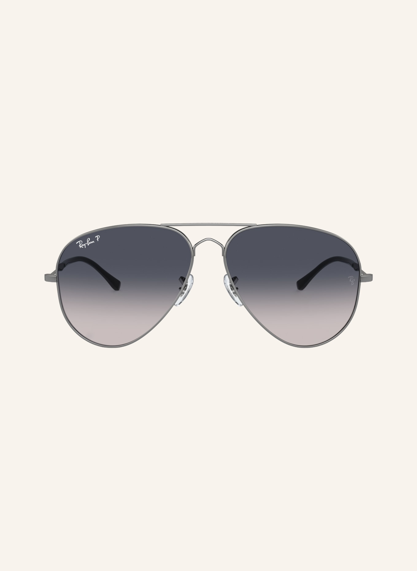 Ray-Ban Lunettes de soleil RB3825: GRIS/BLEU POLARISÉ