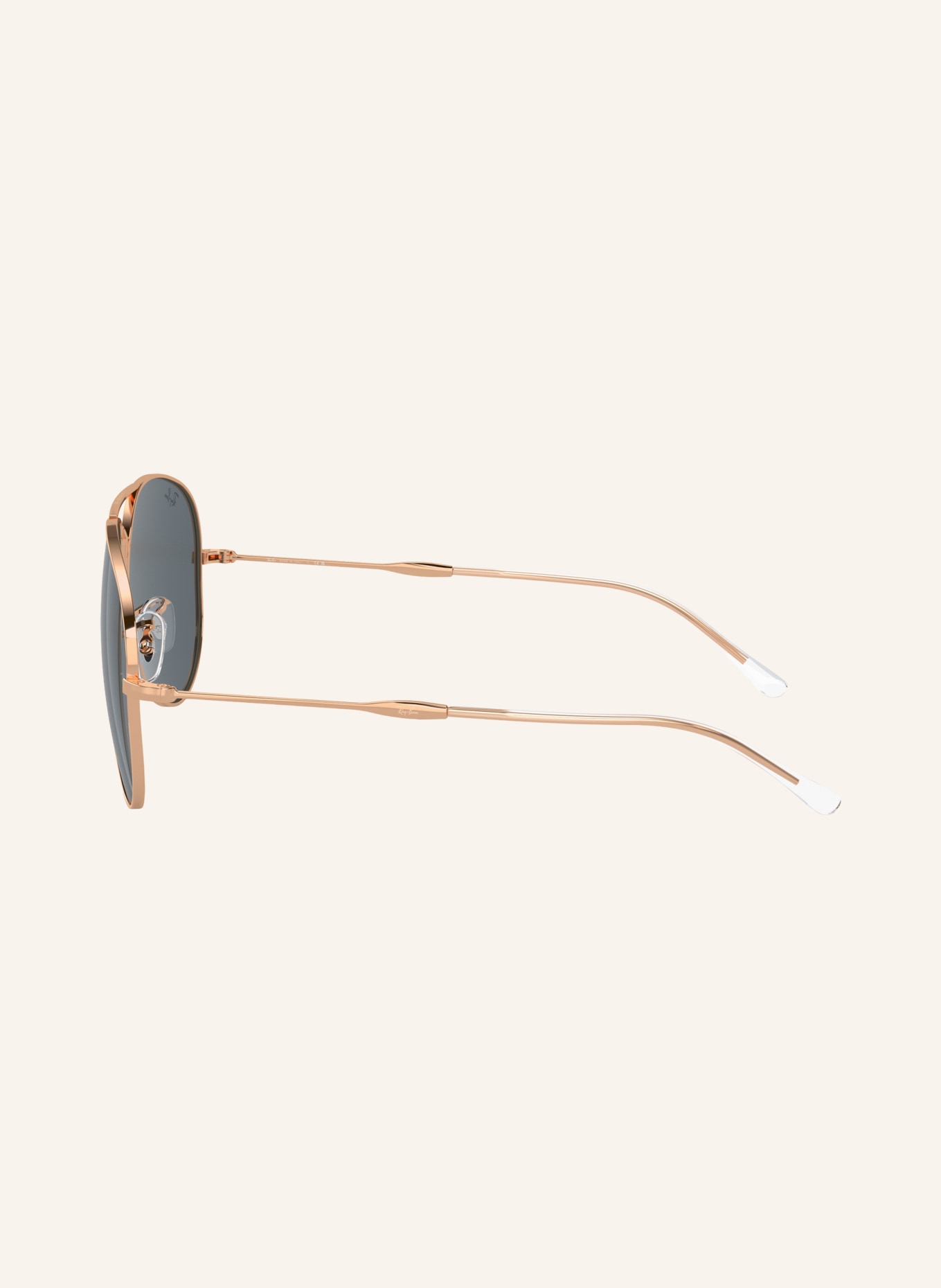 Ray-Ban Lunettes de soleil RB3825: OR ROSE/ GRIS FONCÉ