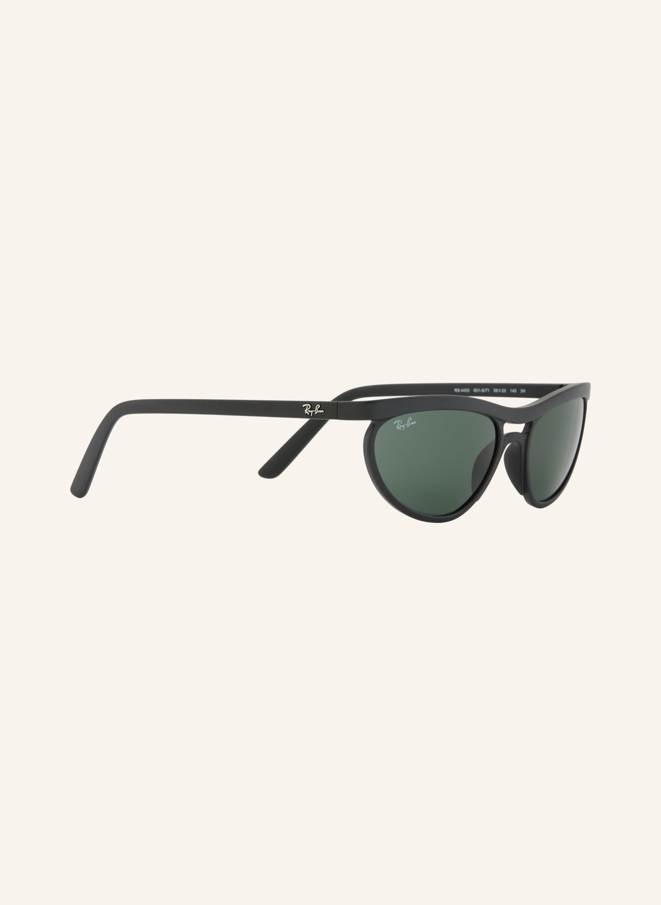 Ray-Ban Okulary przeciwsłoneczne RB4453: CZARNY/ CIEMNOZIELONY